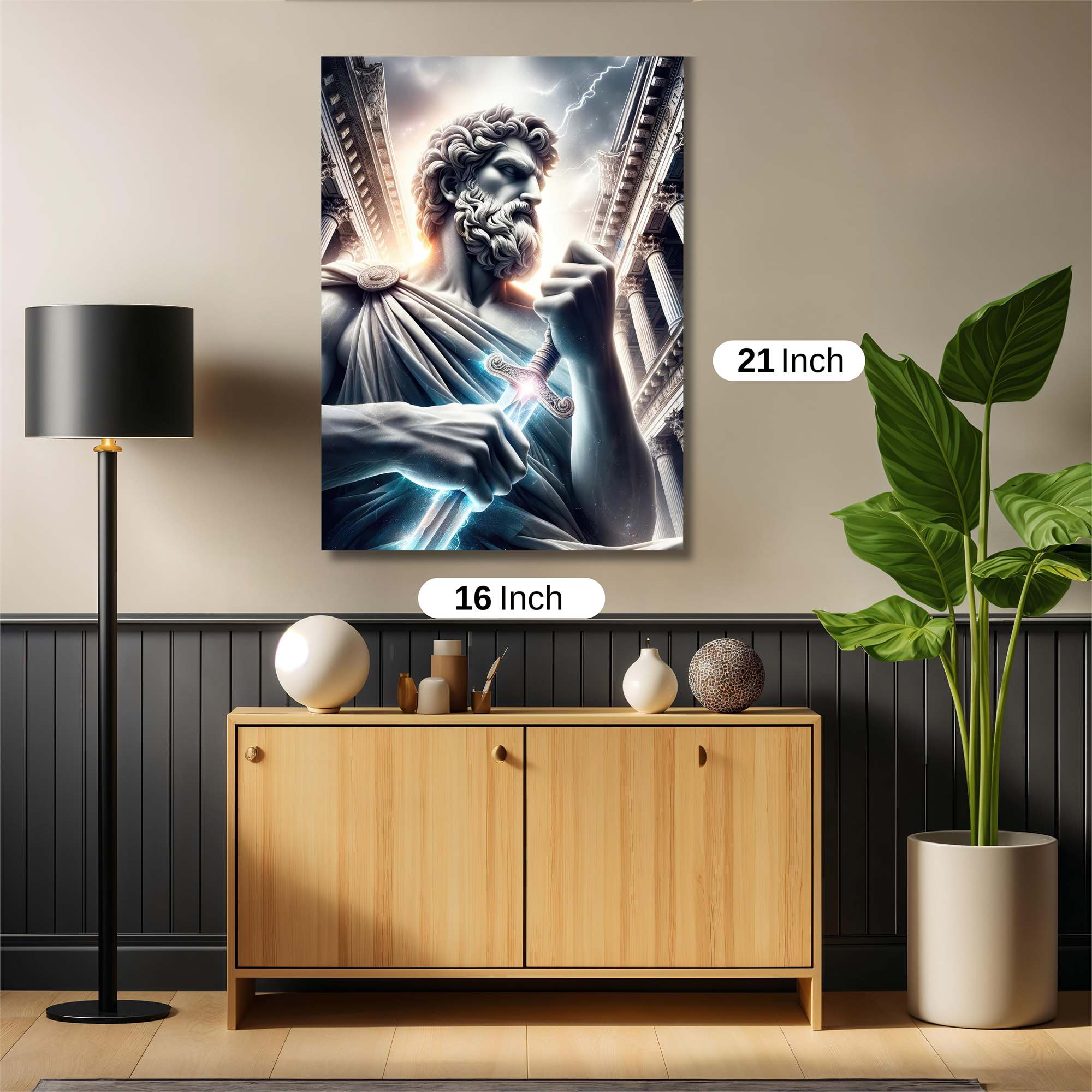 Zeus Thunderous Safe Wall Magnetic / M