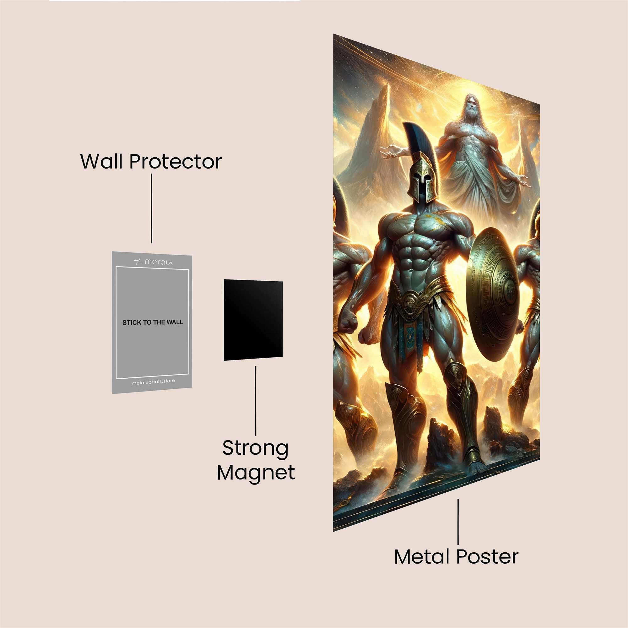 Zeus Ascendant Safe Wall Magnetic / M