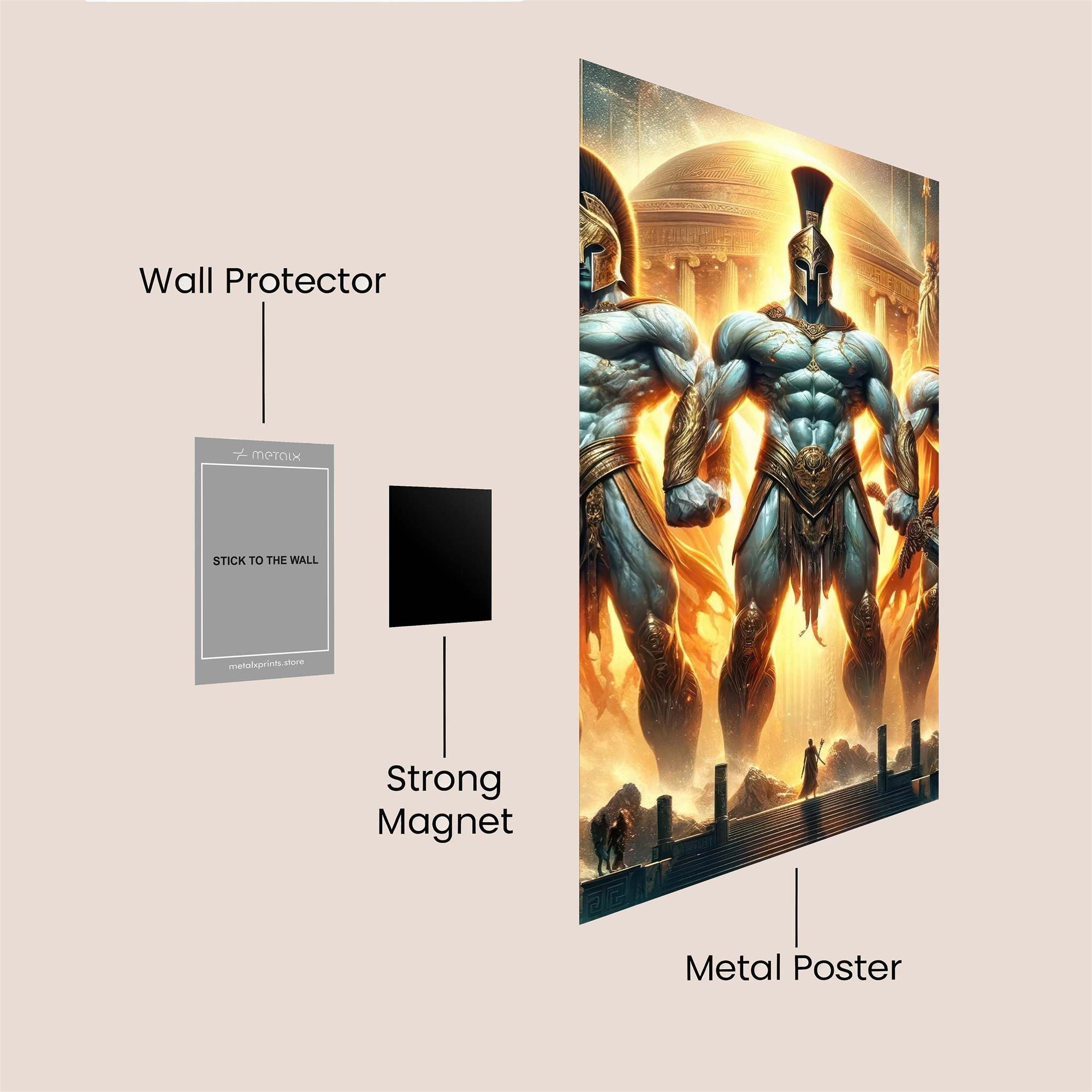 Spartans Ascendant Safe Wall Magnetic / M