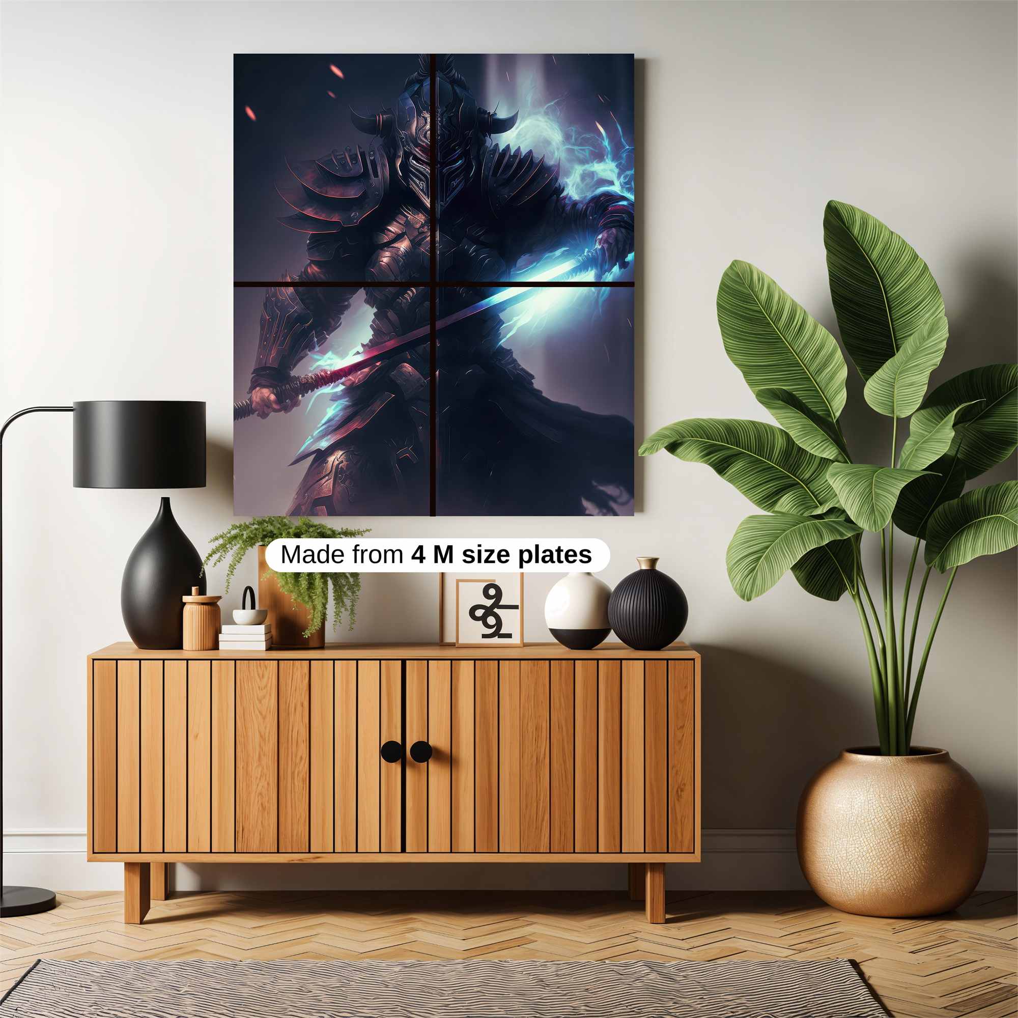 Samurai Eclipse Safe Wall Magnetic / M