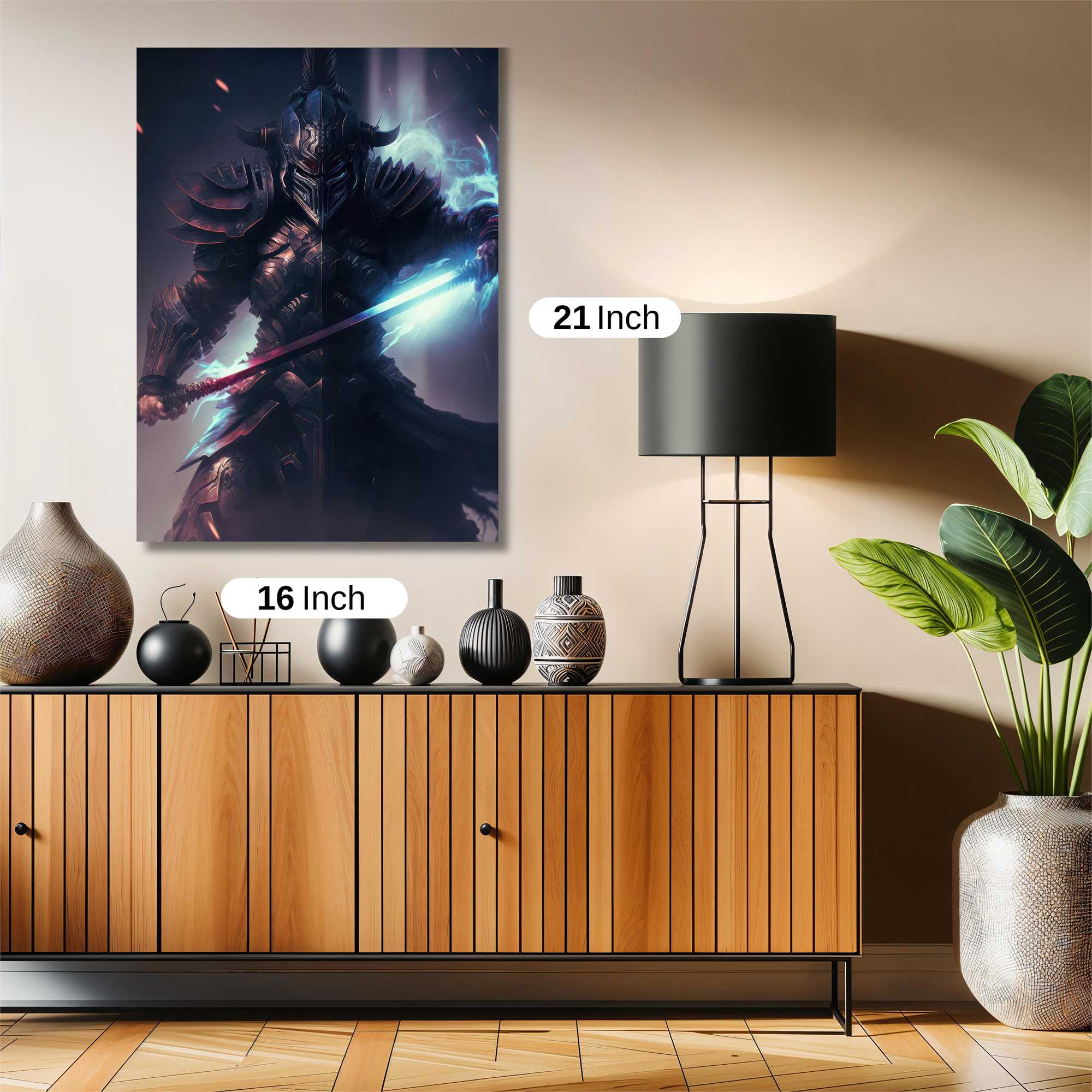 Samurai Eclipse Safe Wall Magnetic / M