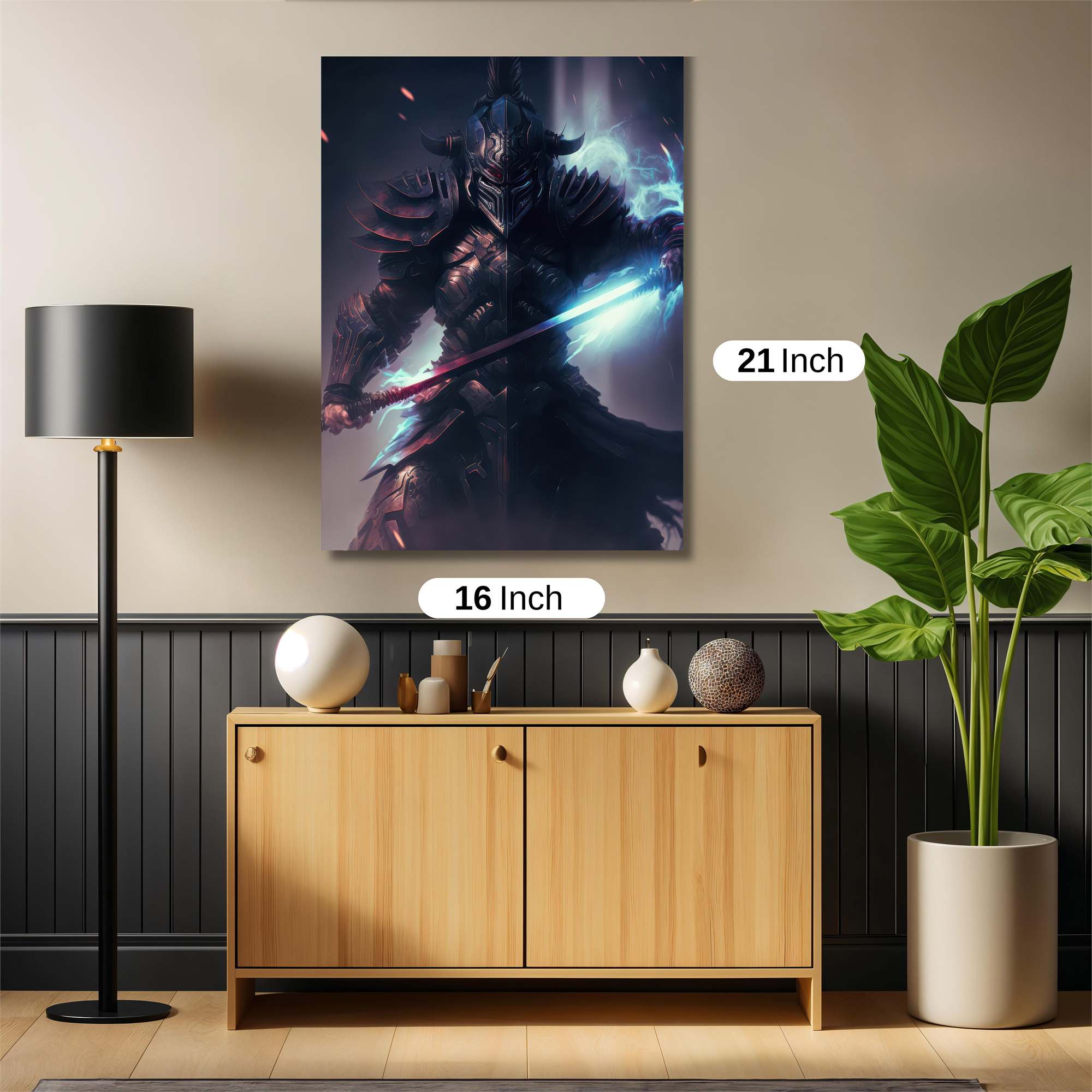 Samurai Eclipse Safe Wall Magnetic / M