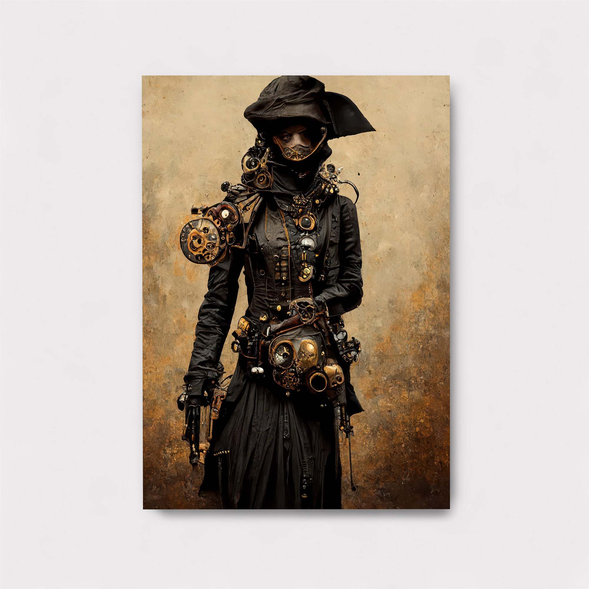 Steampunk Enigma Safe Wall Magnetic / M