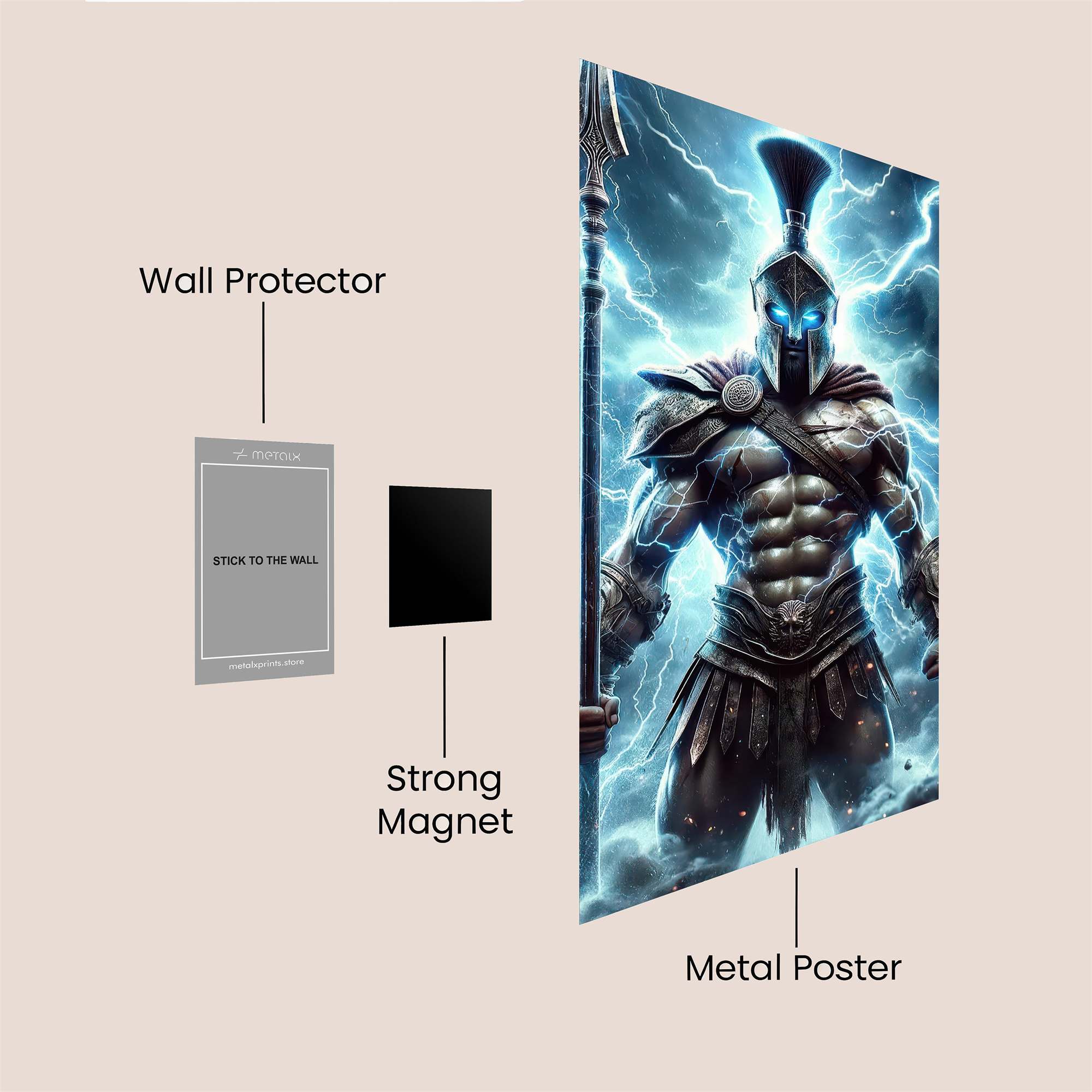 Zeus Majestic Safe Wall Magnetic / M