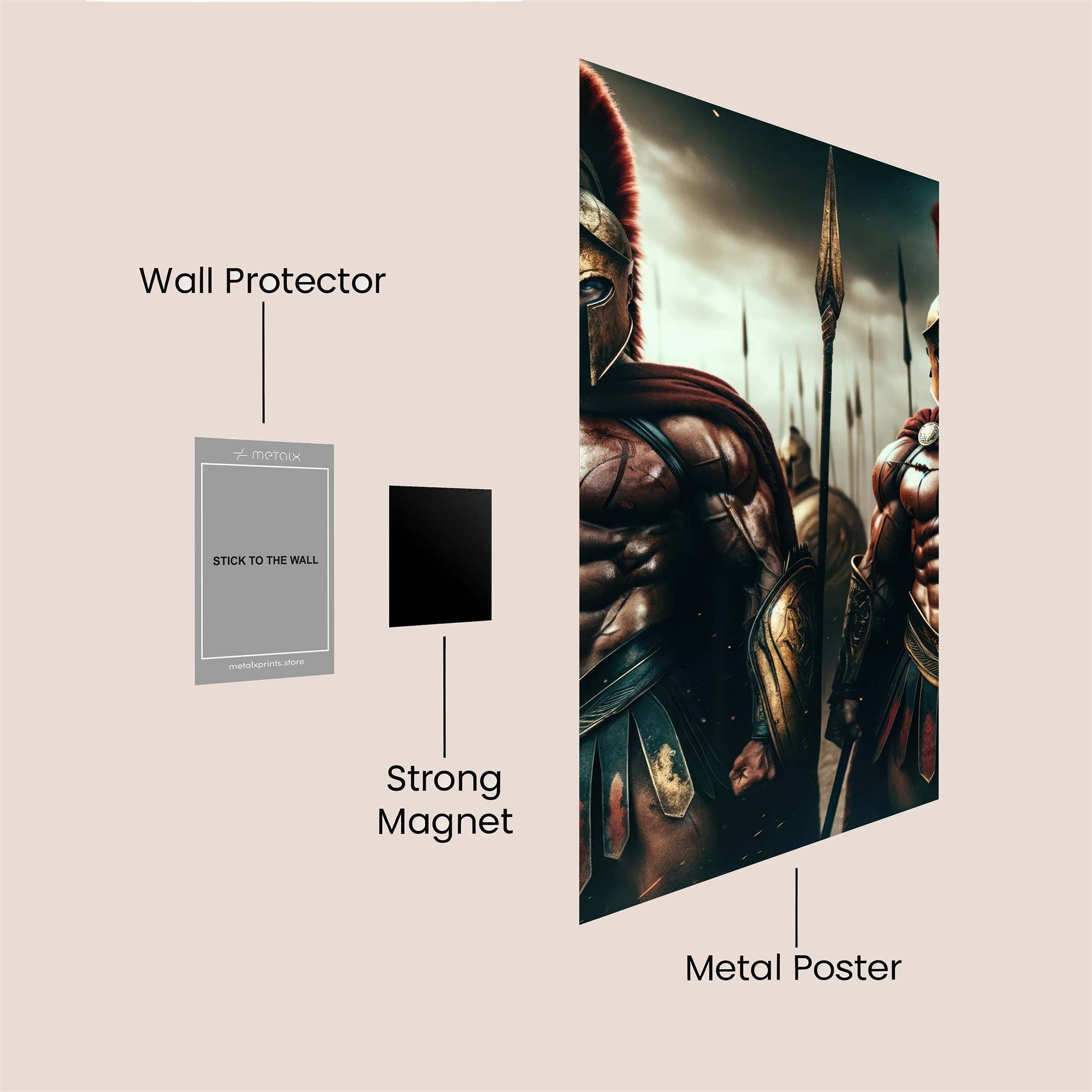 Spartans Resolute Safe Wall Magnetic / M