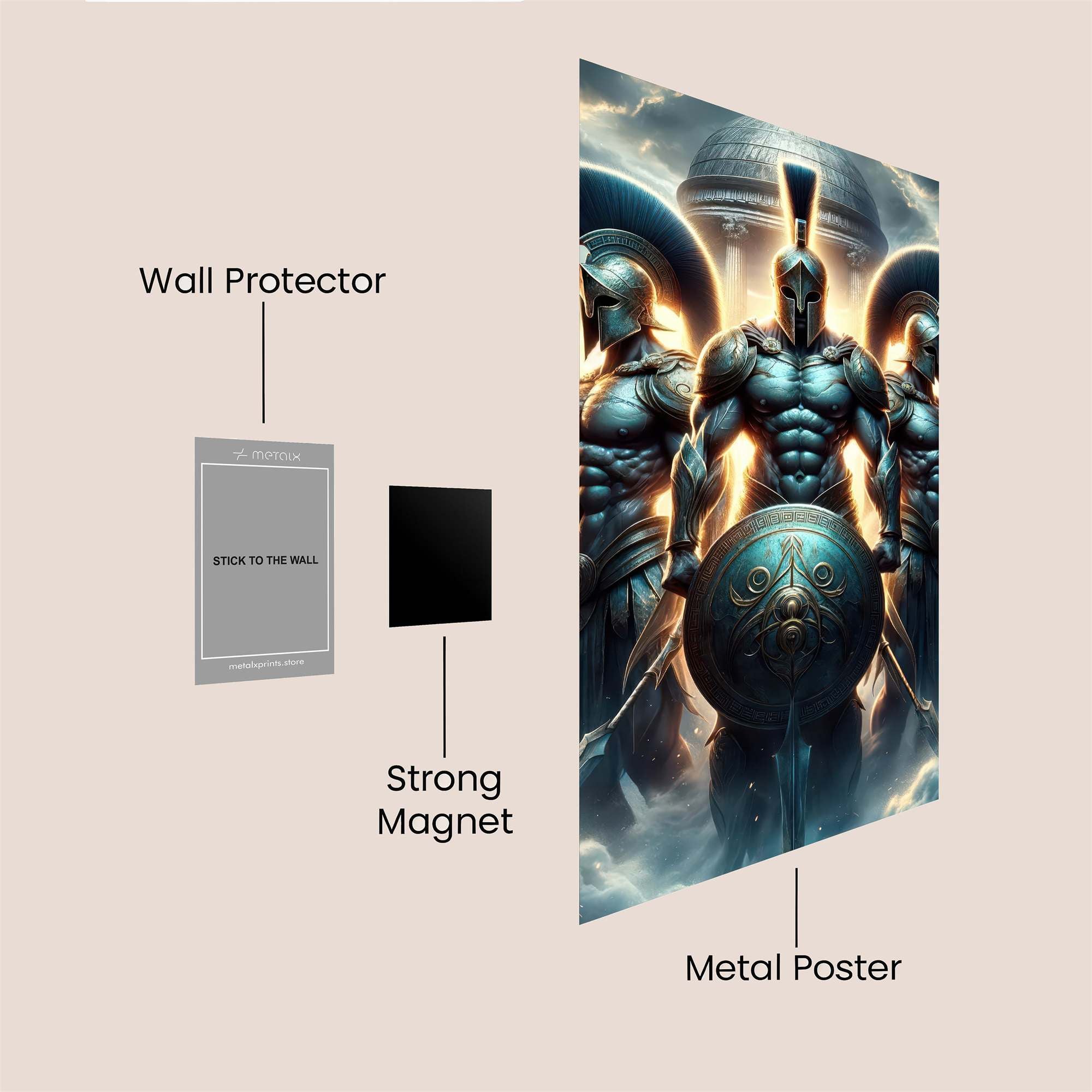 Spartan Valor Safe Wall Magnetic / M