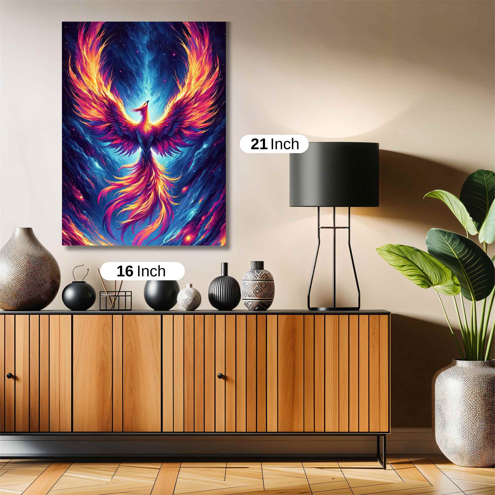 Phoenix Rebirth Safe Wall Magnetic / M