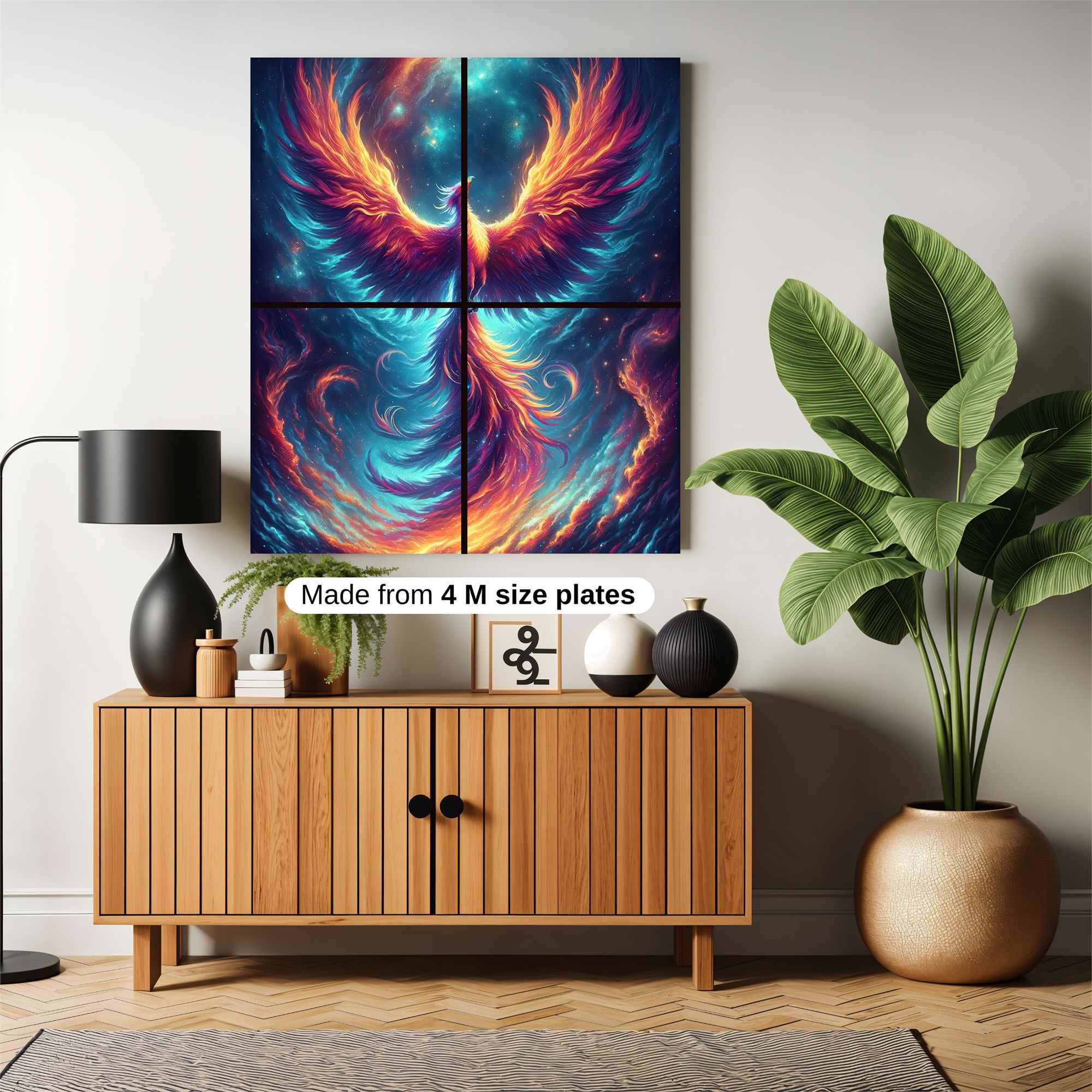 Phoenix Rebirth Safe Wall Magnetic / M