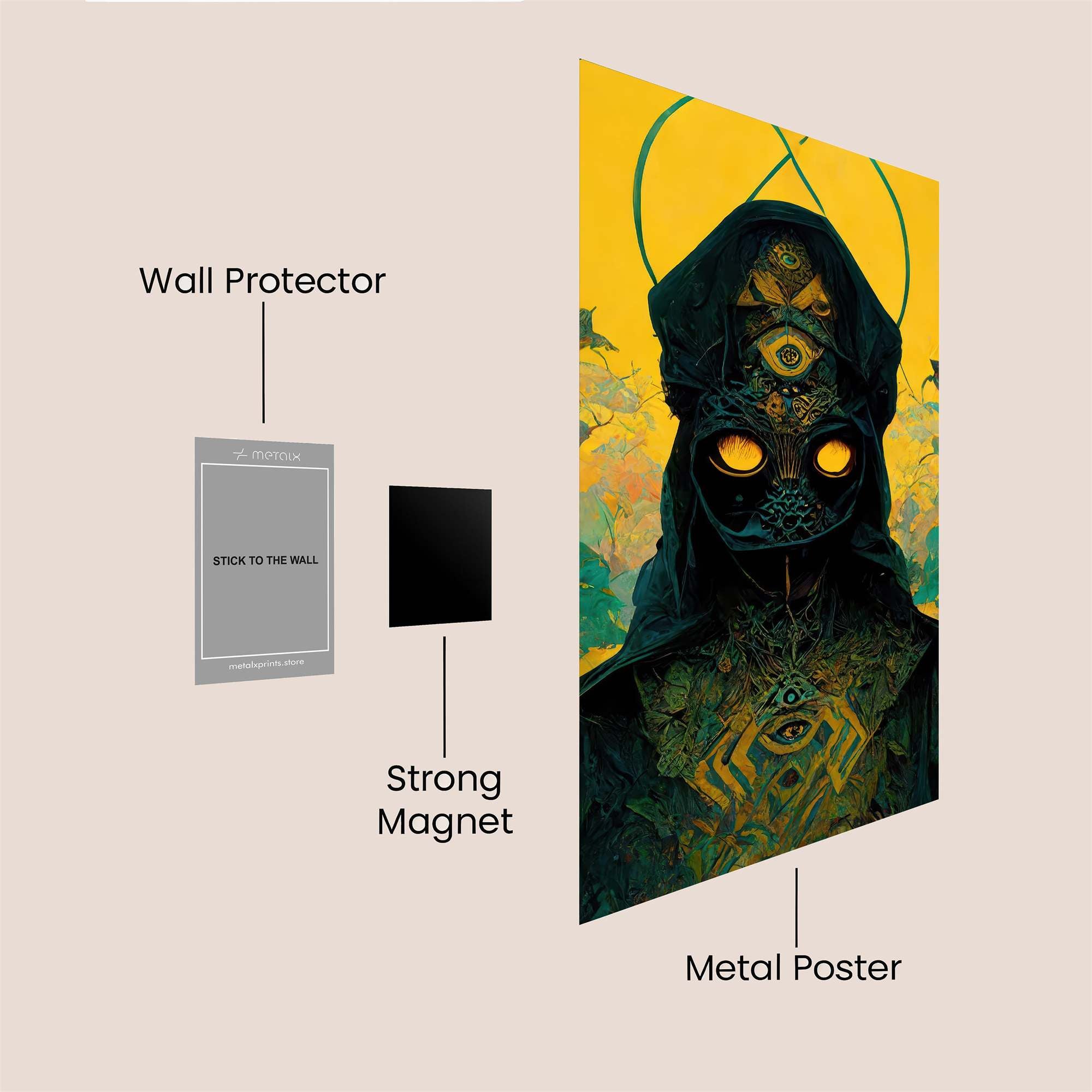 Mystic Enigma Safe Wall Magnetic / M
