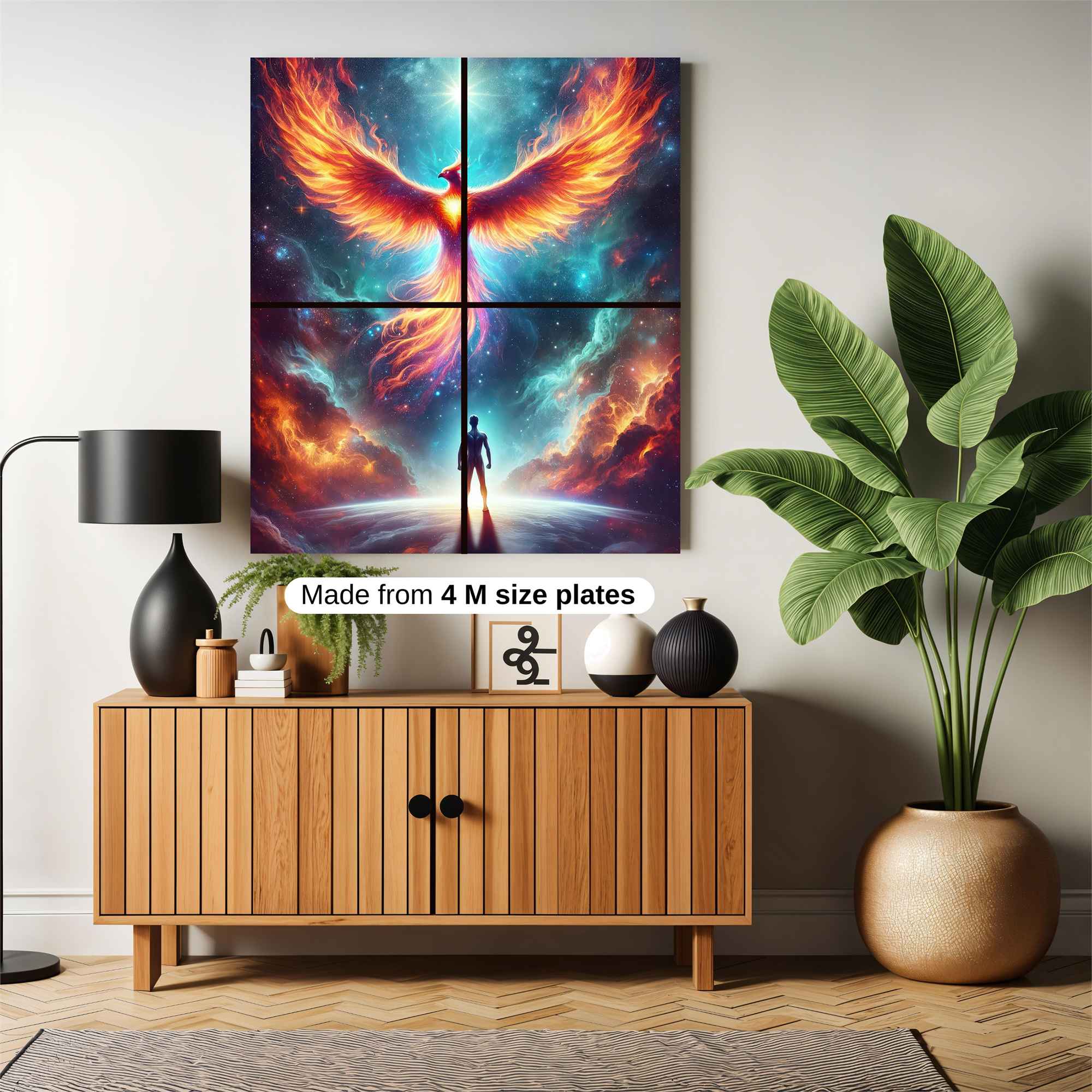 Phoenix Rebirth Safe Wall Magnetic / M