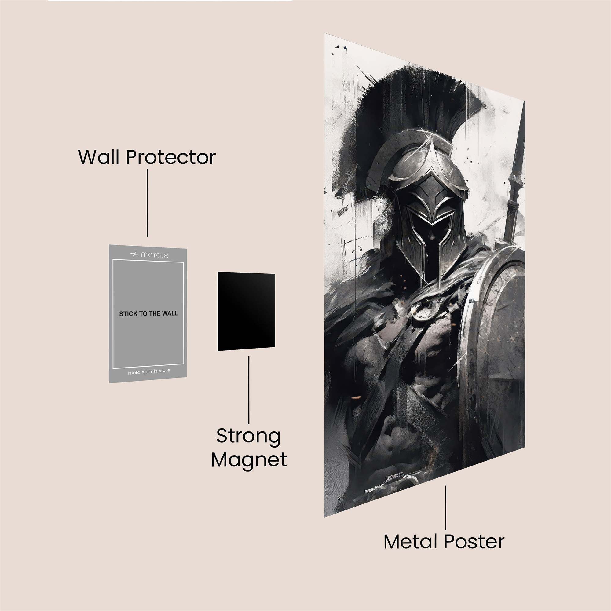 Spartan Valor Safe Wall Magnetic / M