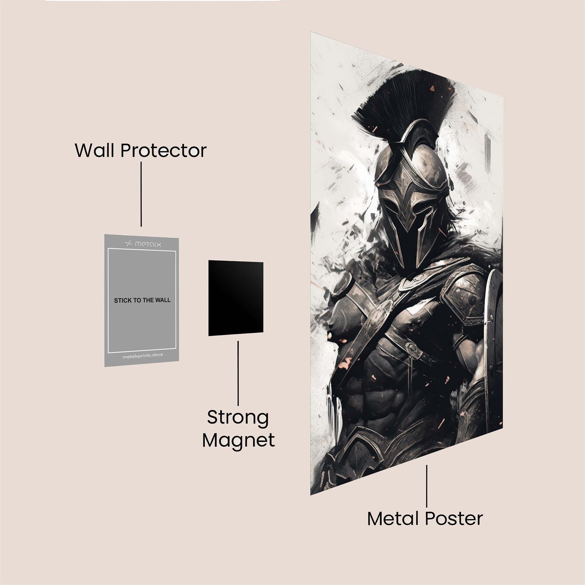 Spartan Valor Safe Wall Magnetic / M