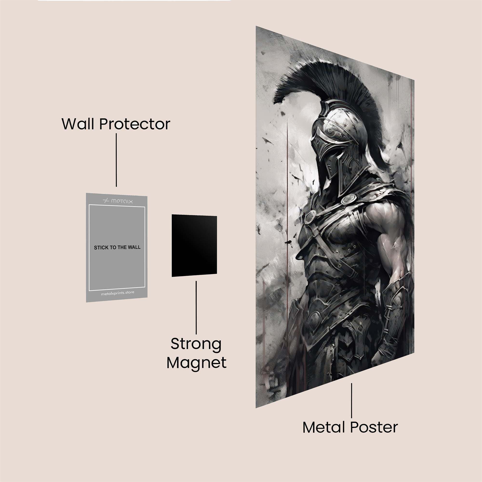 Spartan Valor Safe Wall Magnetic / M