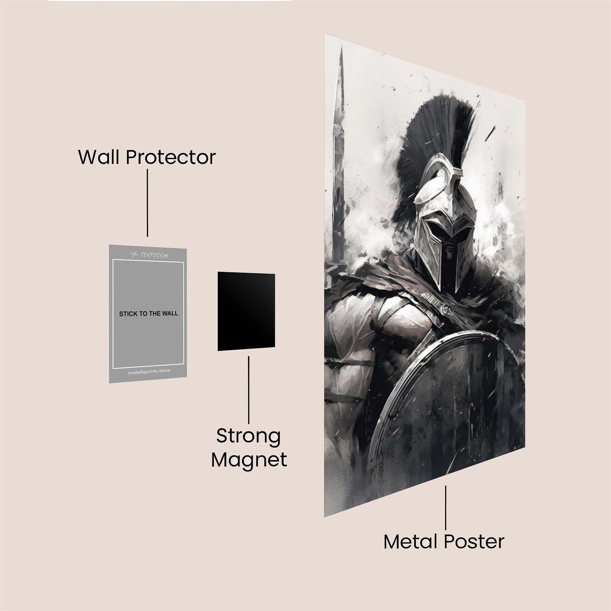 Spartan Valor Safe Wall Magnetic / M