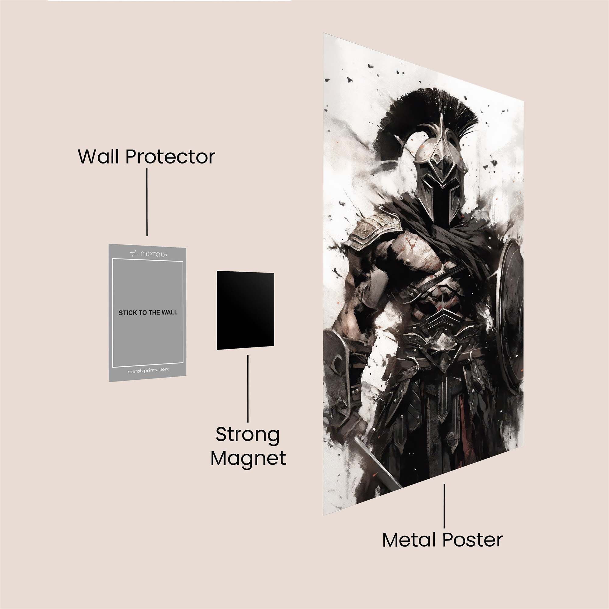 Spartan Resolve Safe Wall Magnetic / M