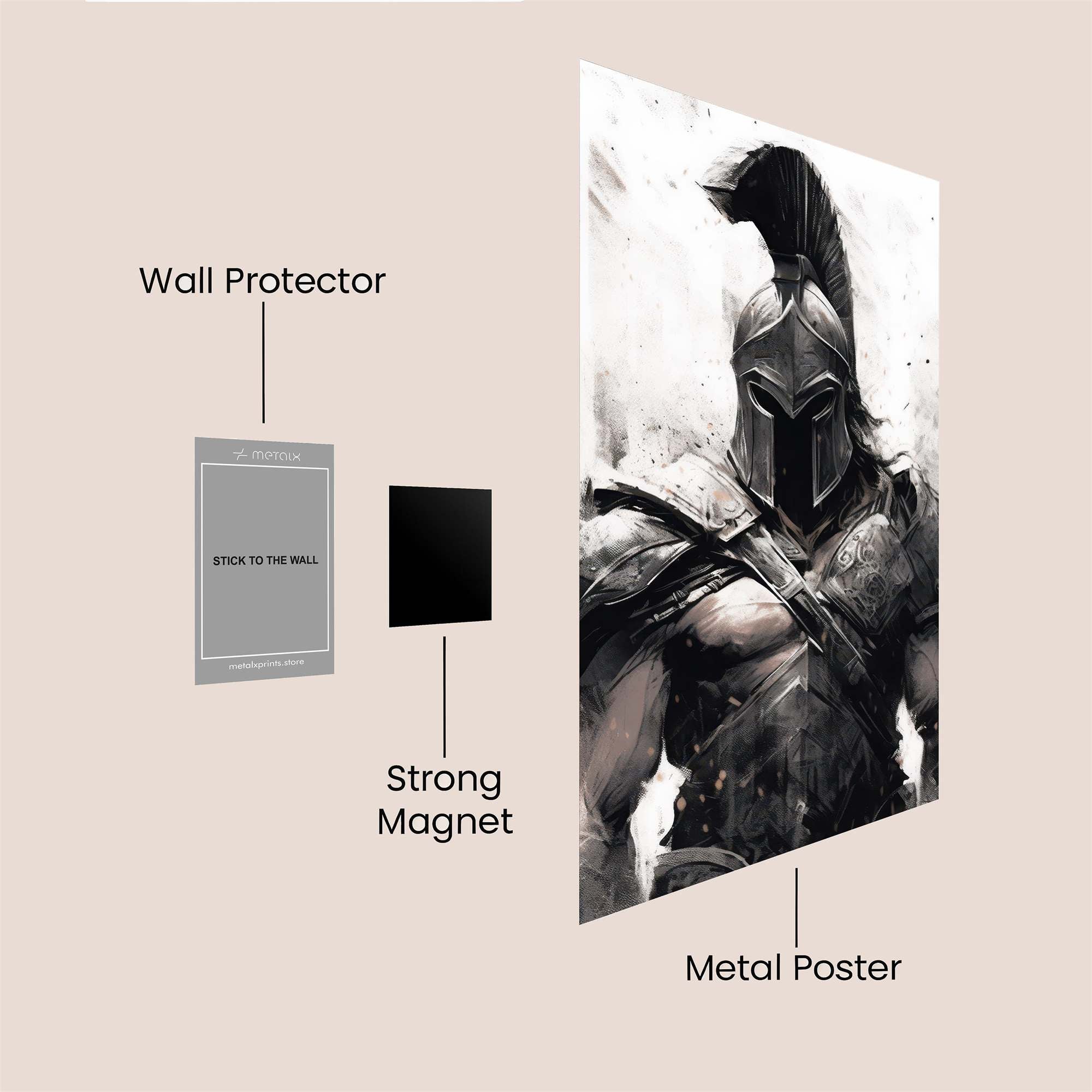Spartan Valor Safe Wall Magnetic / M