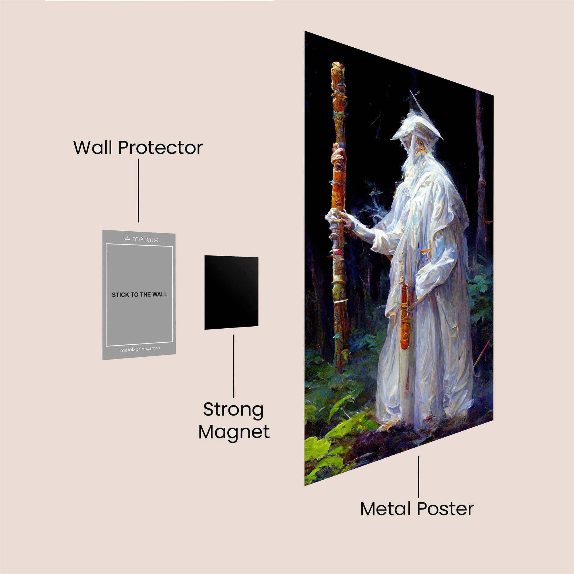 Mystic Gloom Safe Wall Magnetic / M