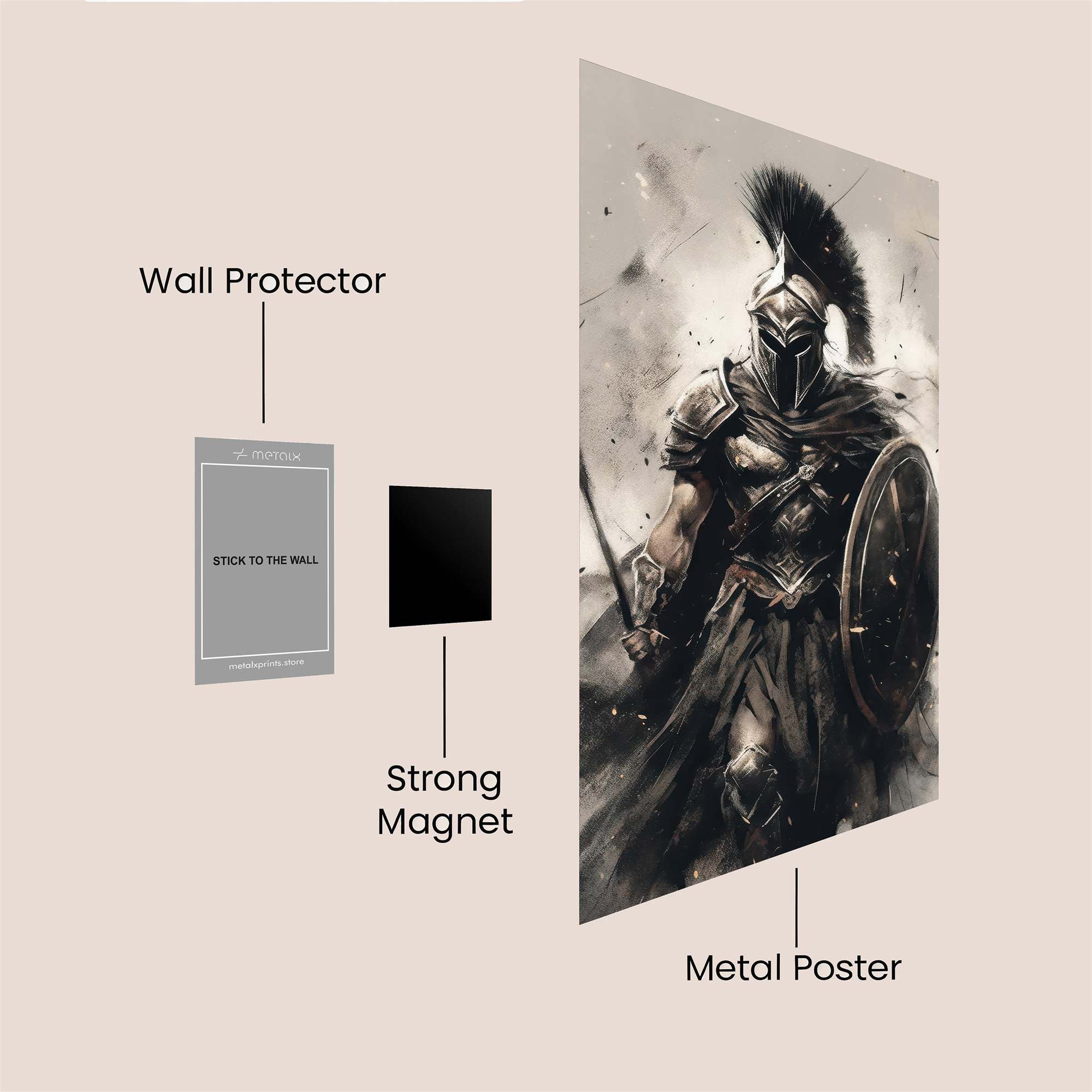 Spartan Valor Safe Wall Magnetic / M