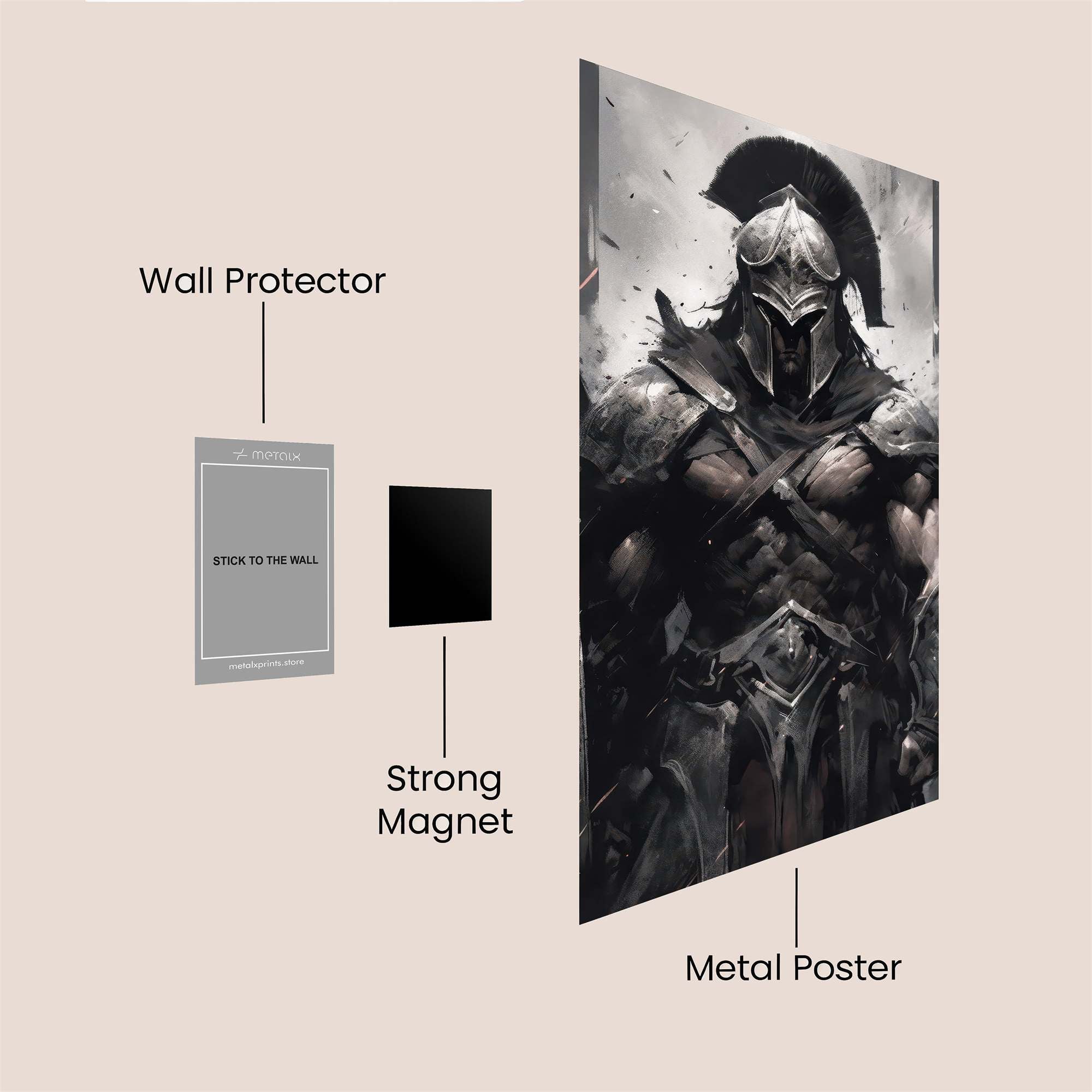 Spartan Valor Safe Wall Magnetic / M