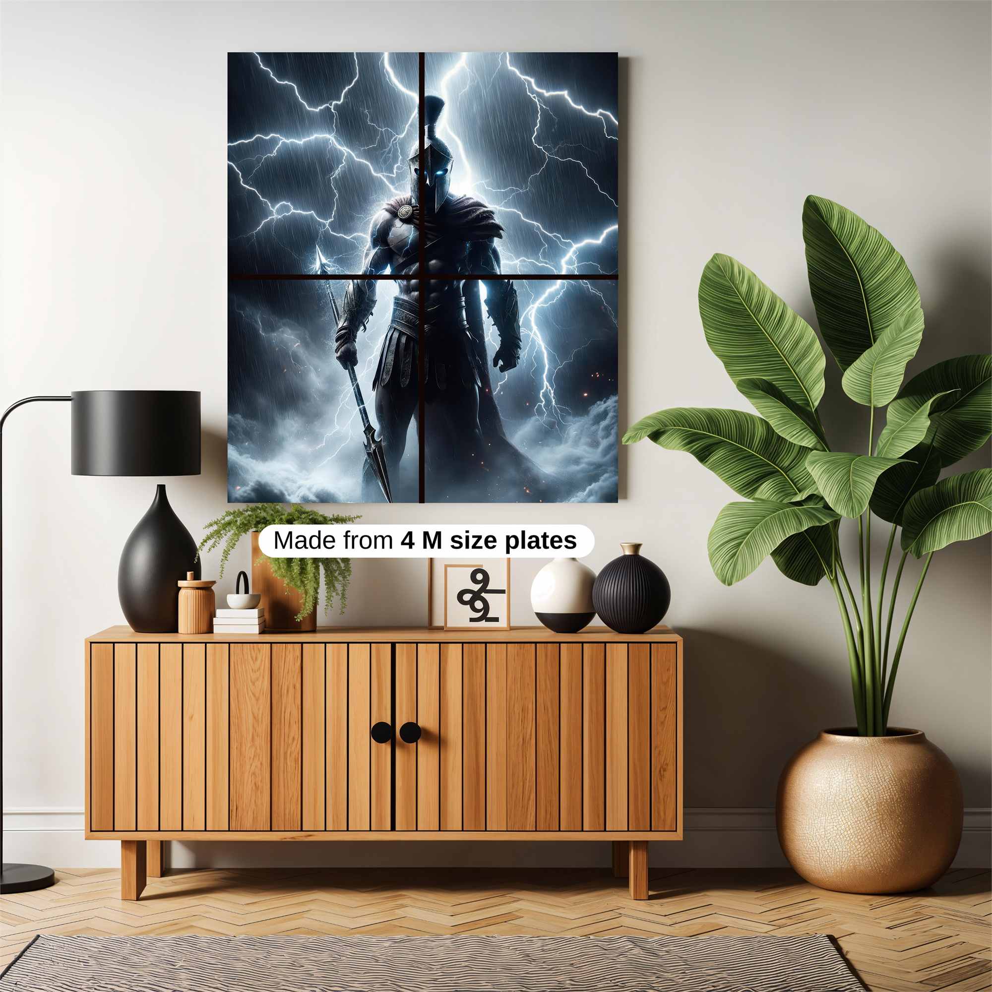 Zeus Unleashed Safe Wall Magnetic / M
