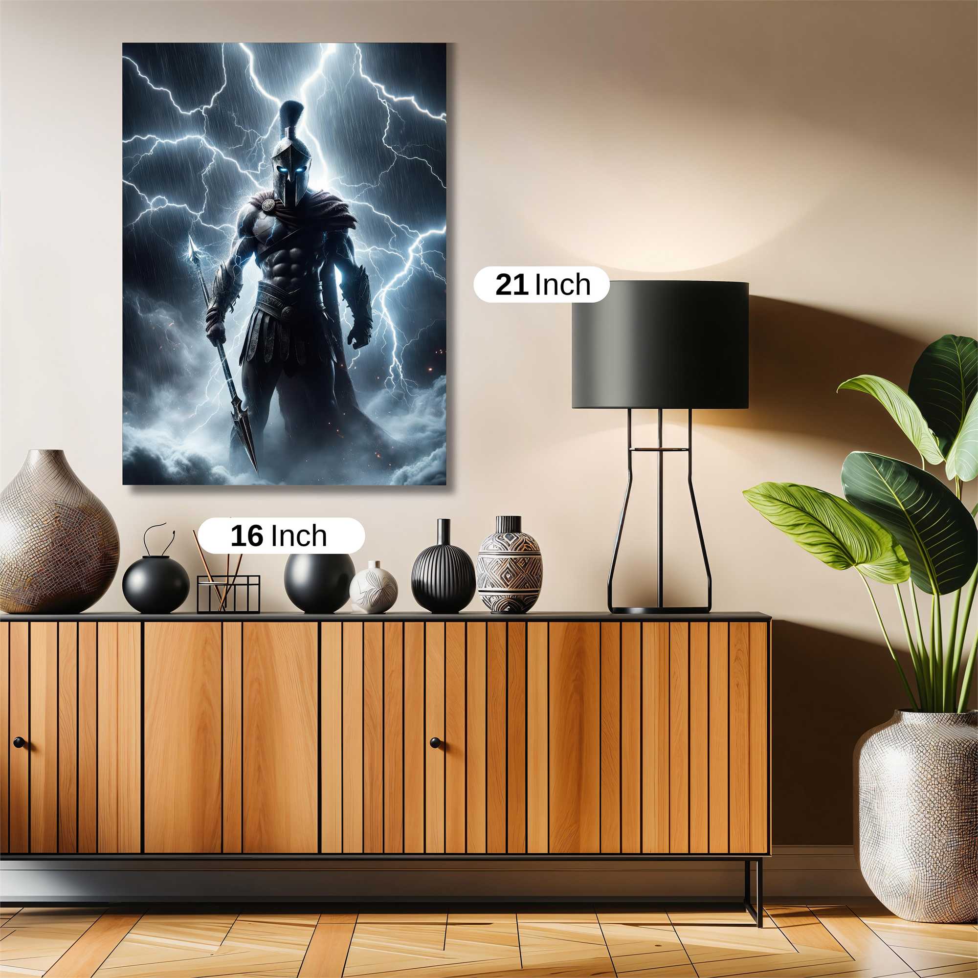 Zeus Unleashed Safe Wall Magnetic / M