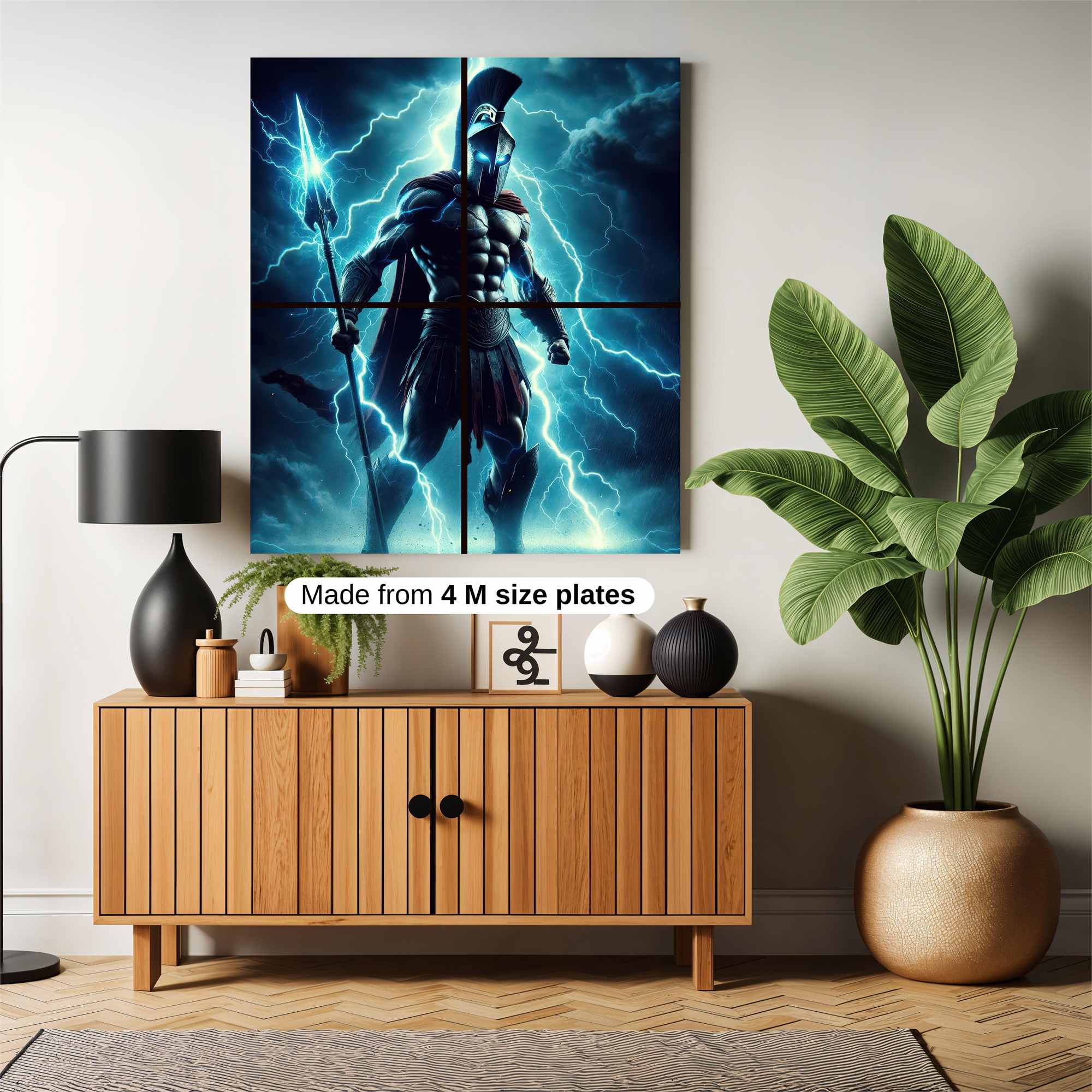 Zeus Unleashed Safe Wall Magnetic / M