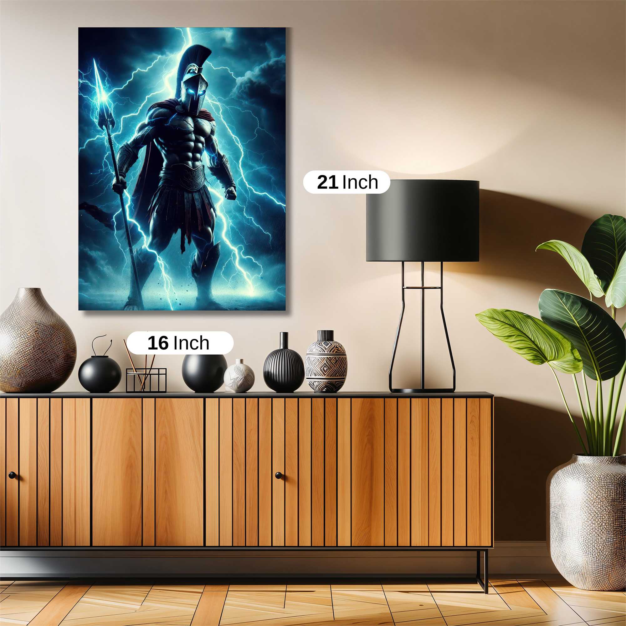 Zeus Unleashed Safe Wall Magnetic / M