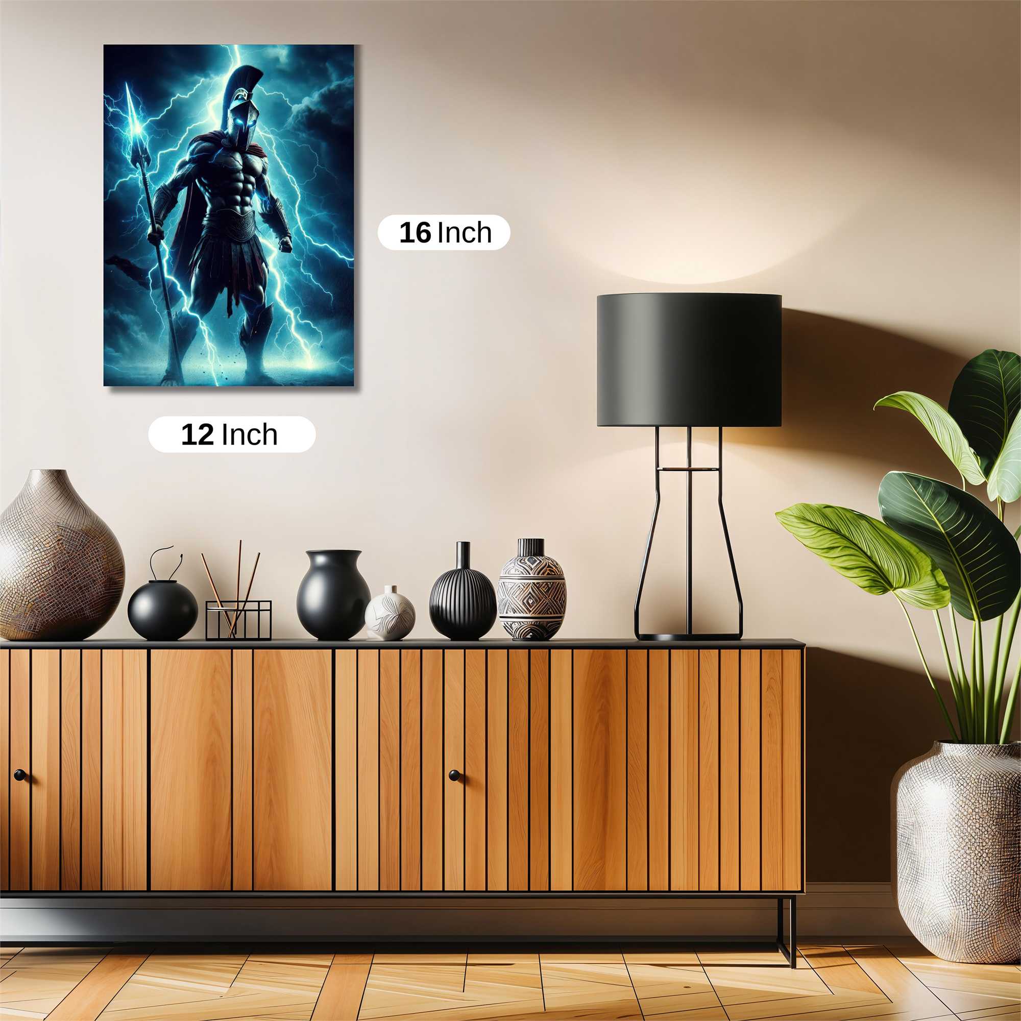 Zeus Unleashed Safe Wall Magnetic / M