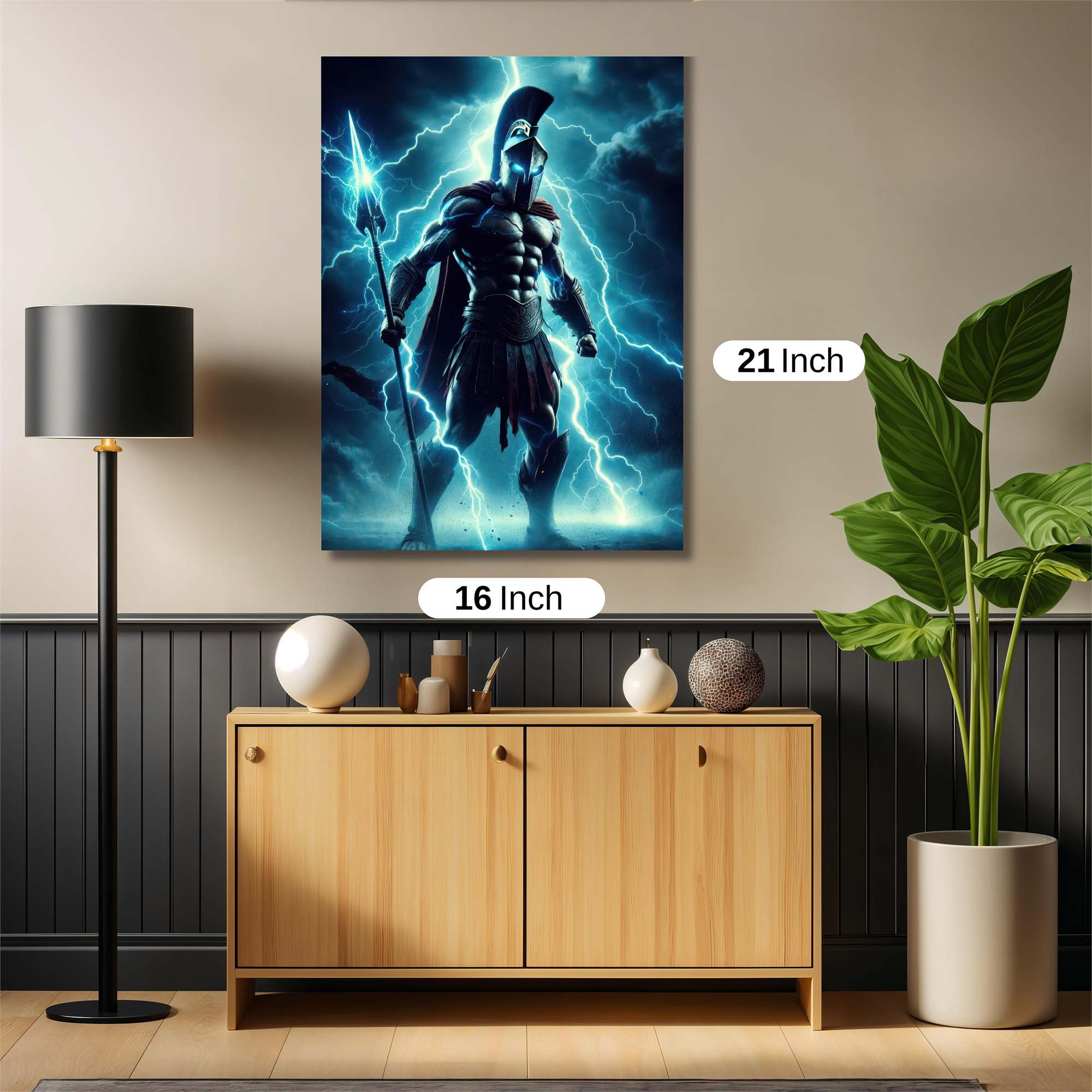 Zeus Unleashed Safe Wall Magnetic / M