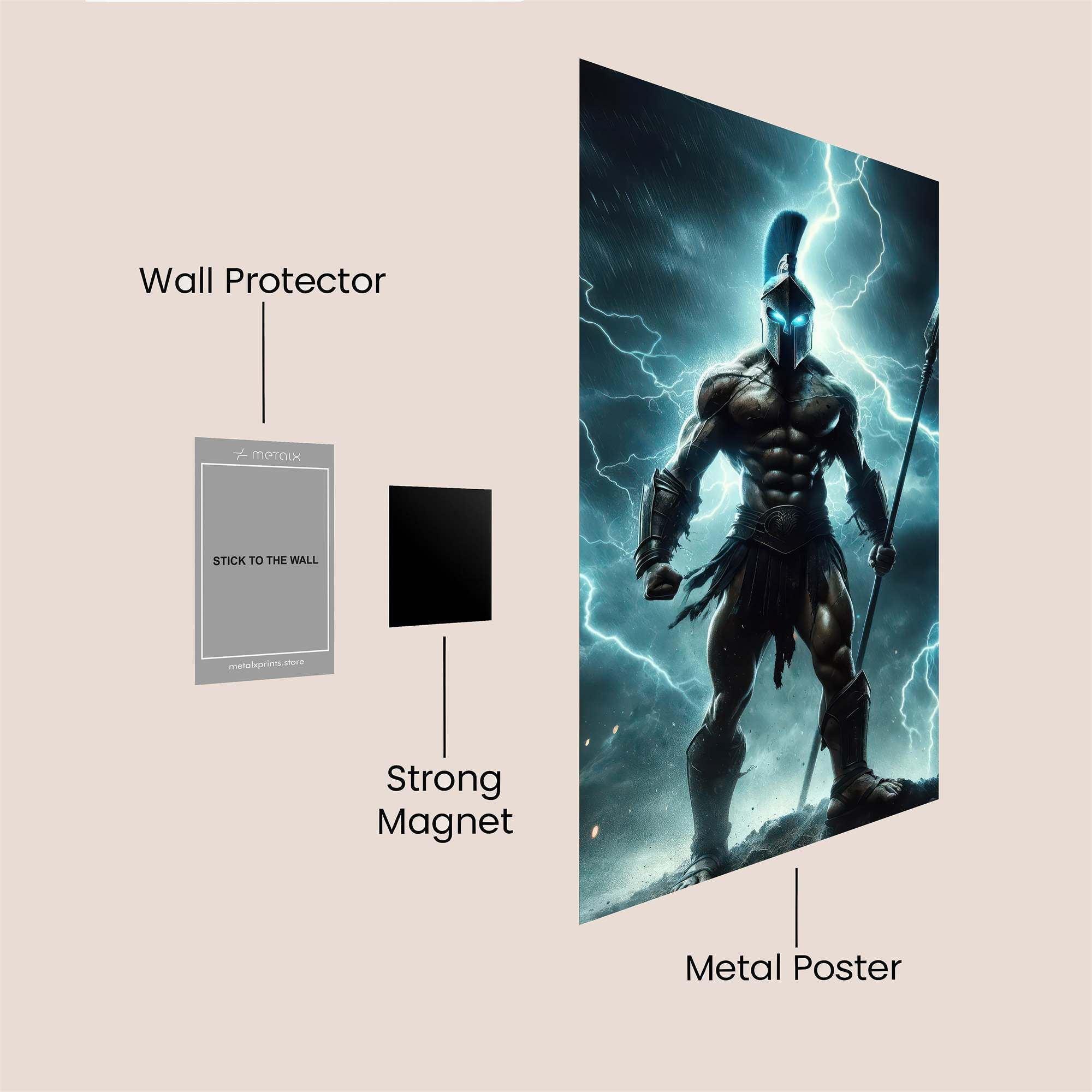 Zeus Ascendant Safe Wall Magnetic / M