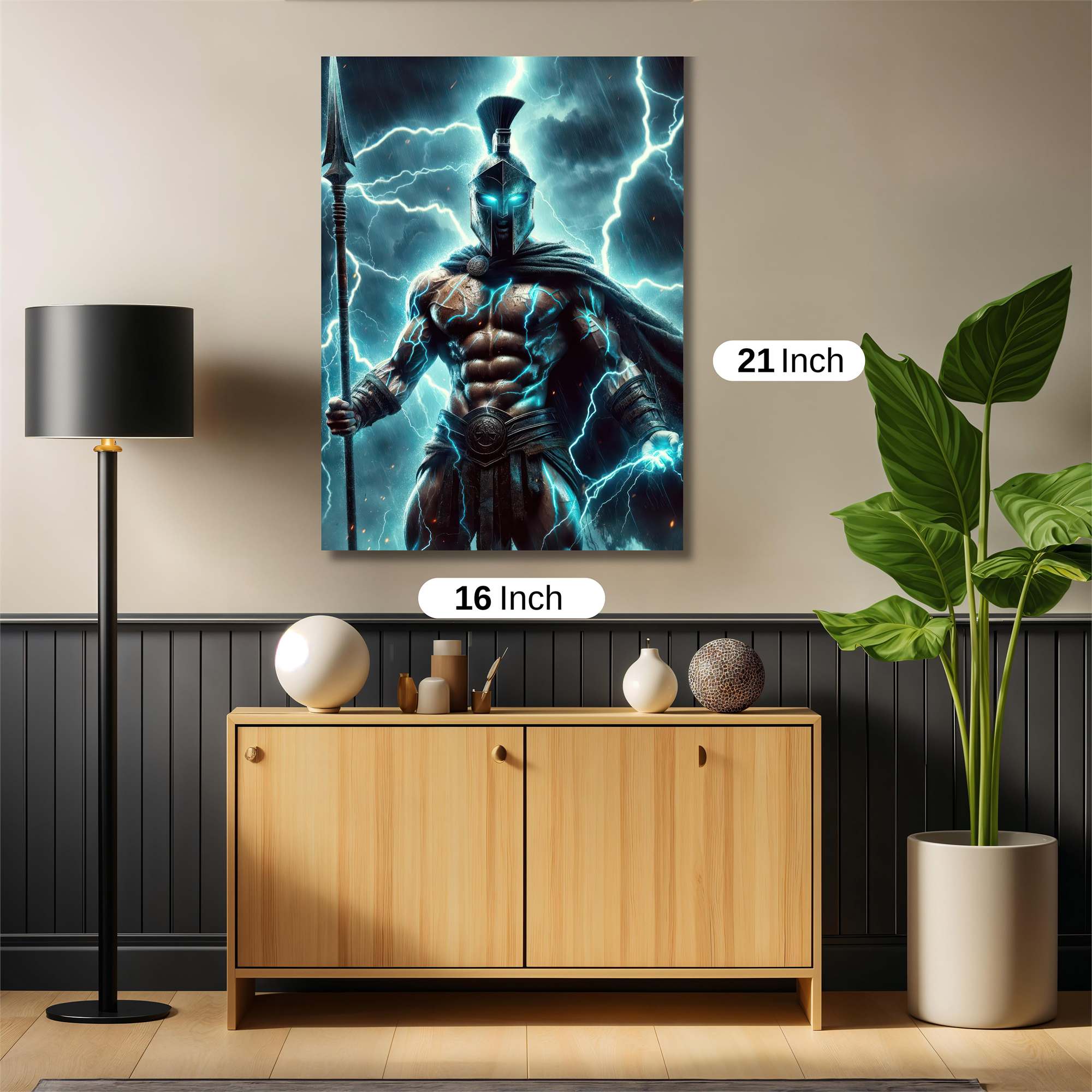 Zeus Enraged Safe Wall Magnetic / M