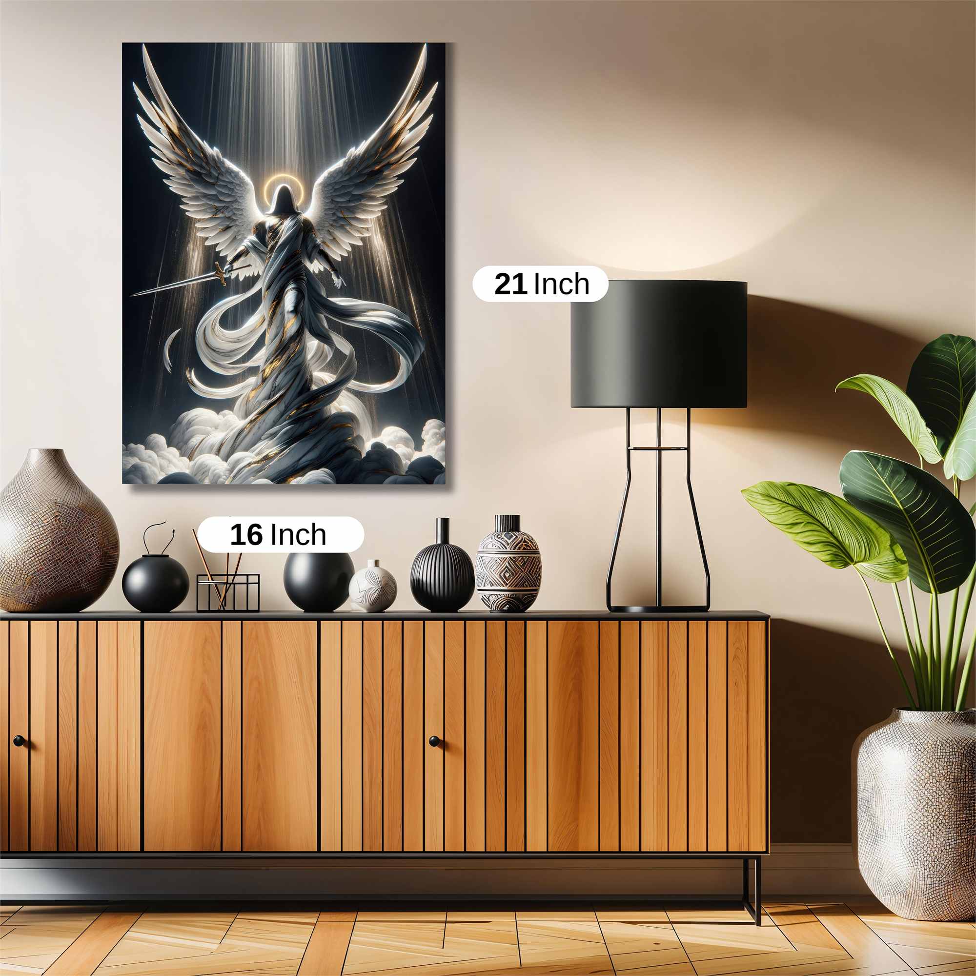 Angel Ascent Safe Wall Magnetic / M