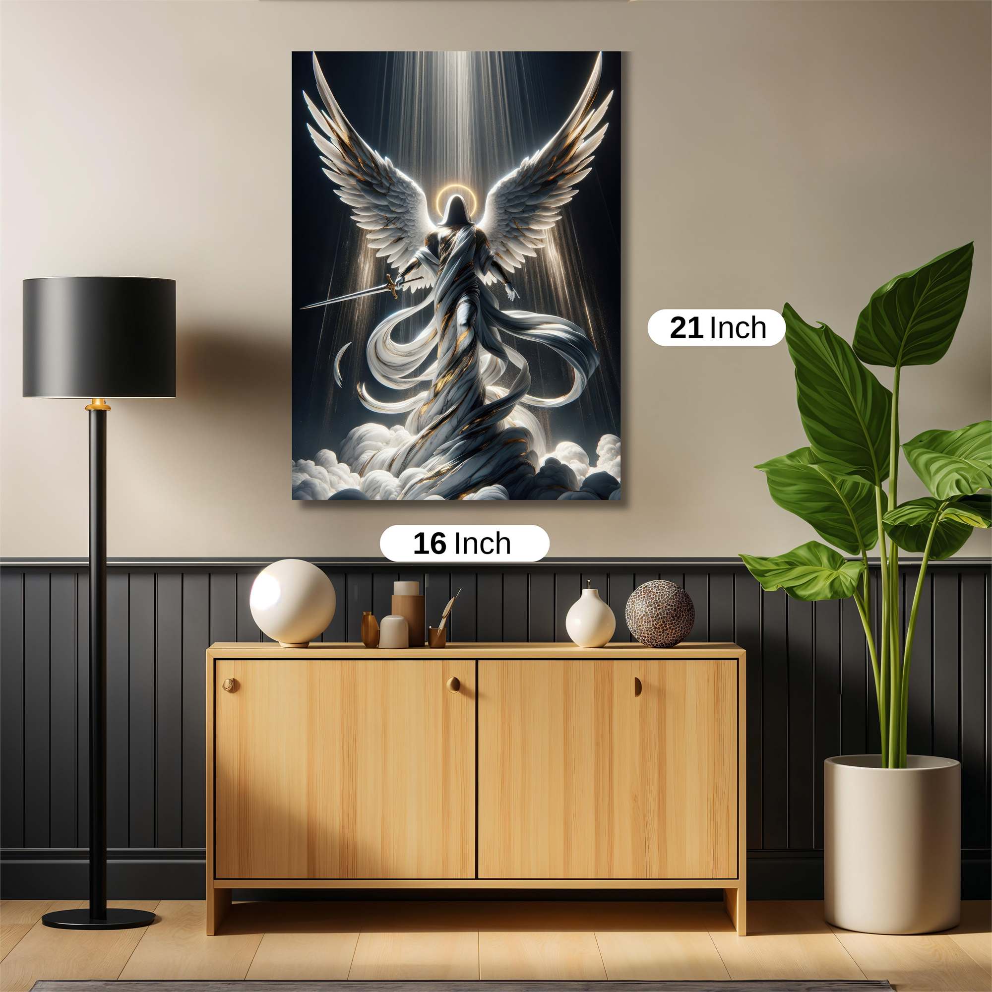 Angel Ascent Safe Wall Magnetic / M