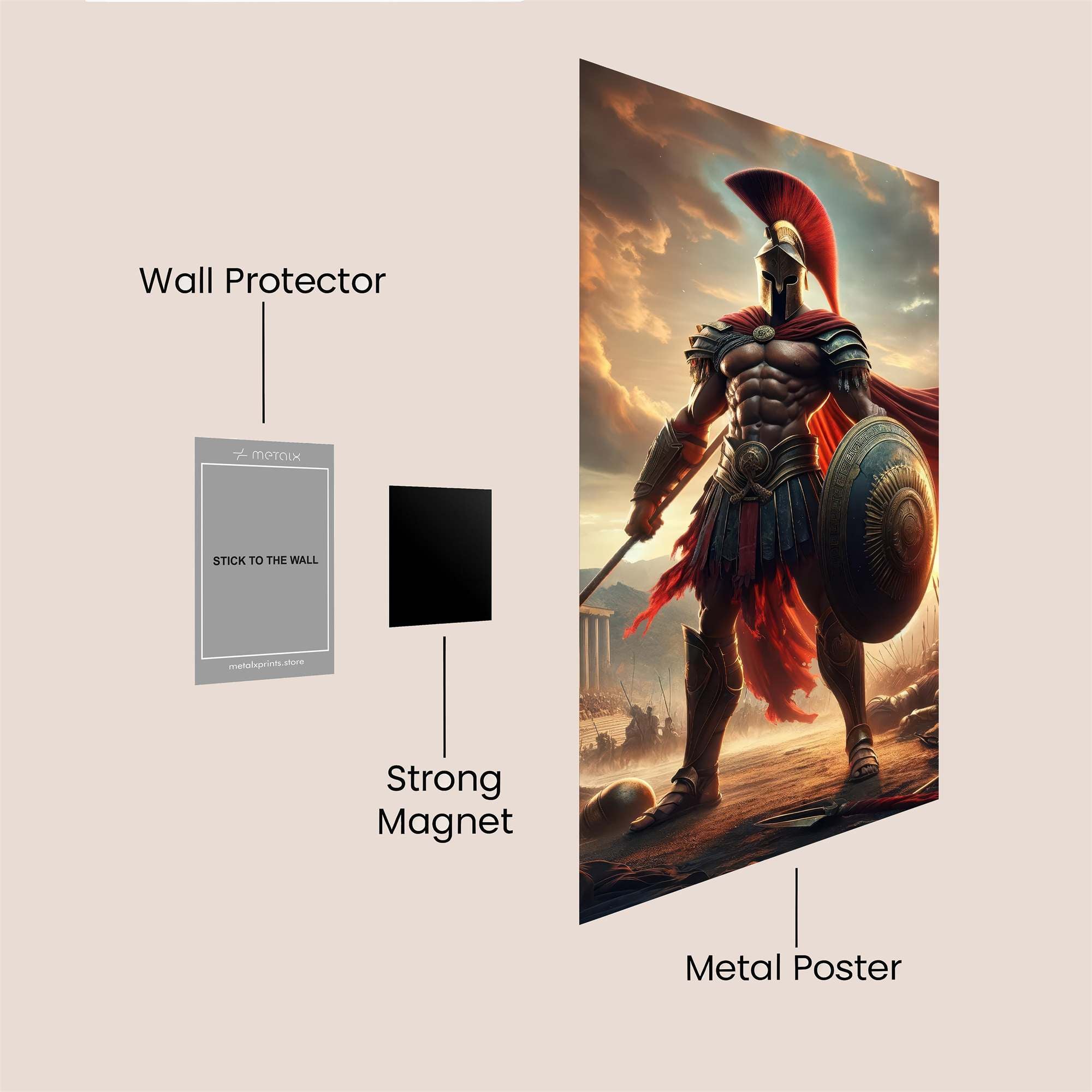 Spartan Valor Safe Wall Magnetic / M