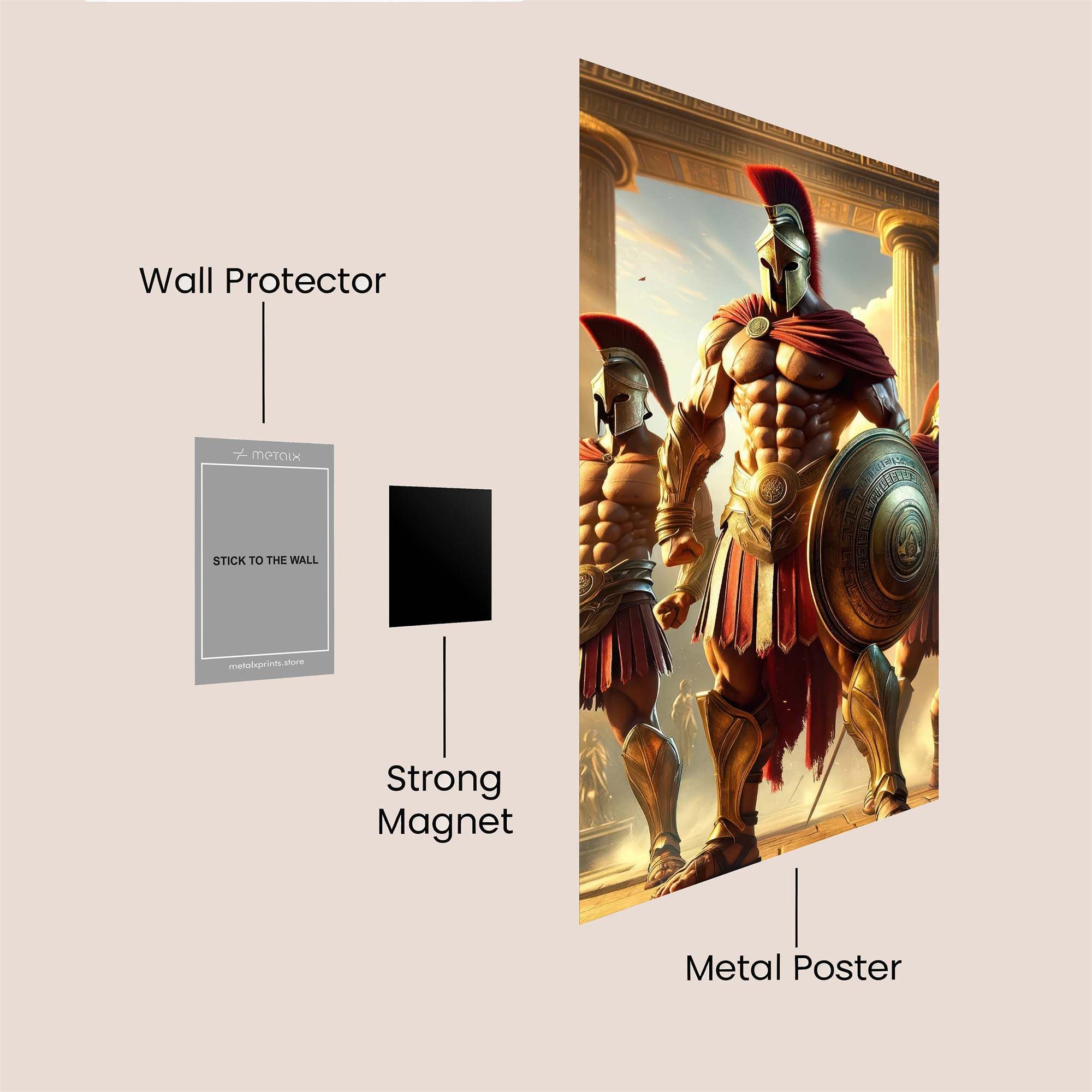 Spartan Valor Safe Wall Magnetic / M