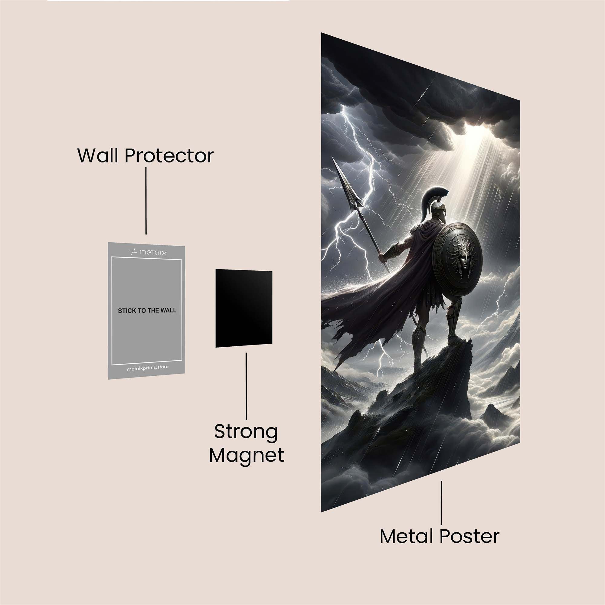 Zeus Ascendant Safe Wall Magnetic / M