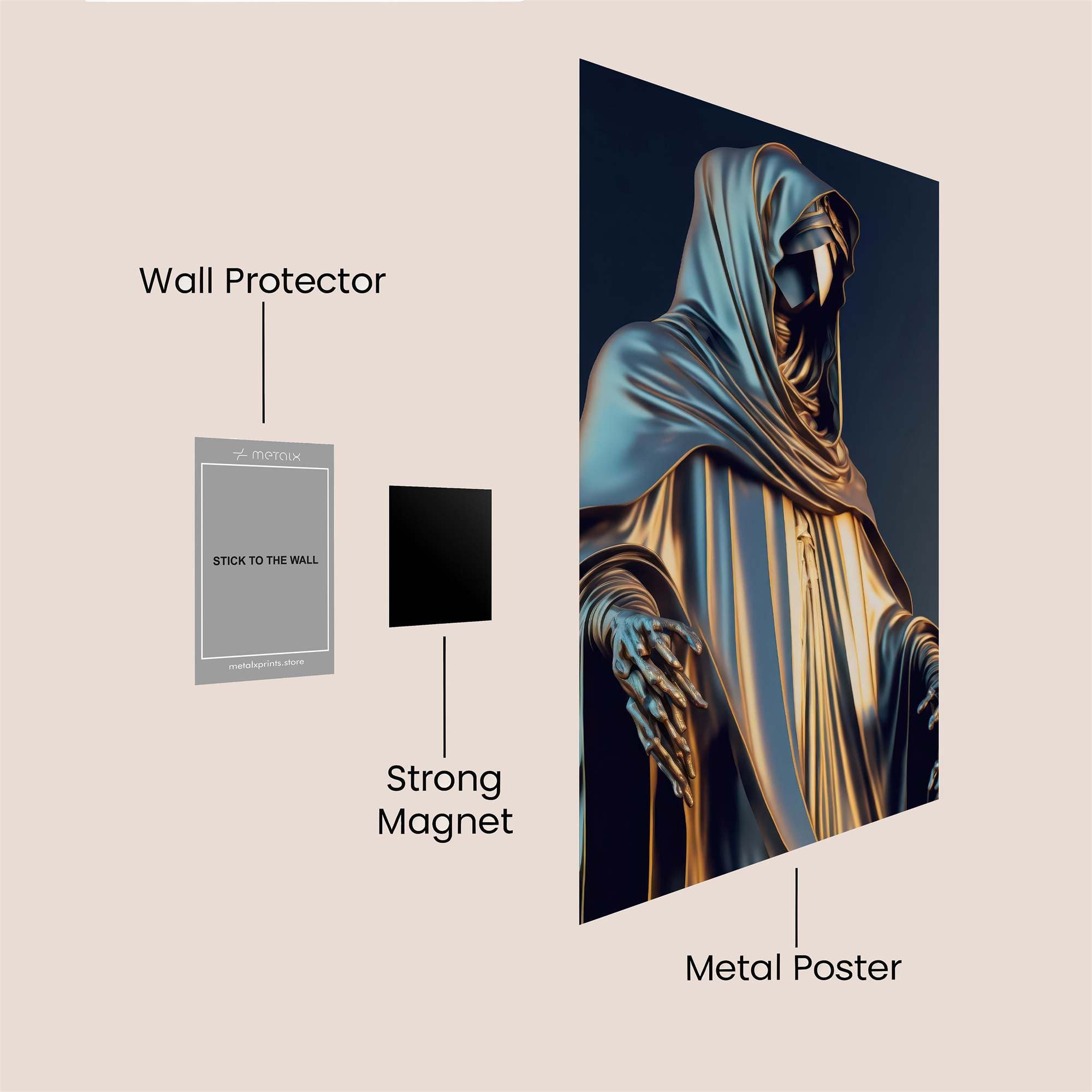 Reaper Serenity Safe Wall Magnetic / M
