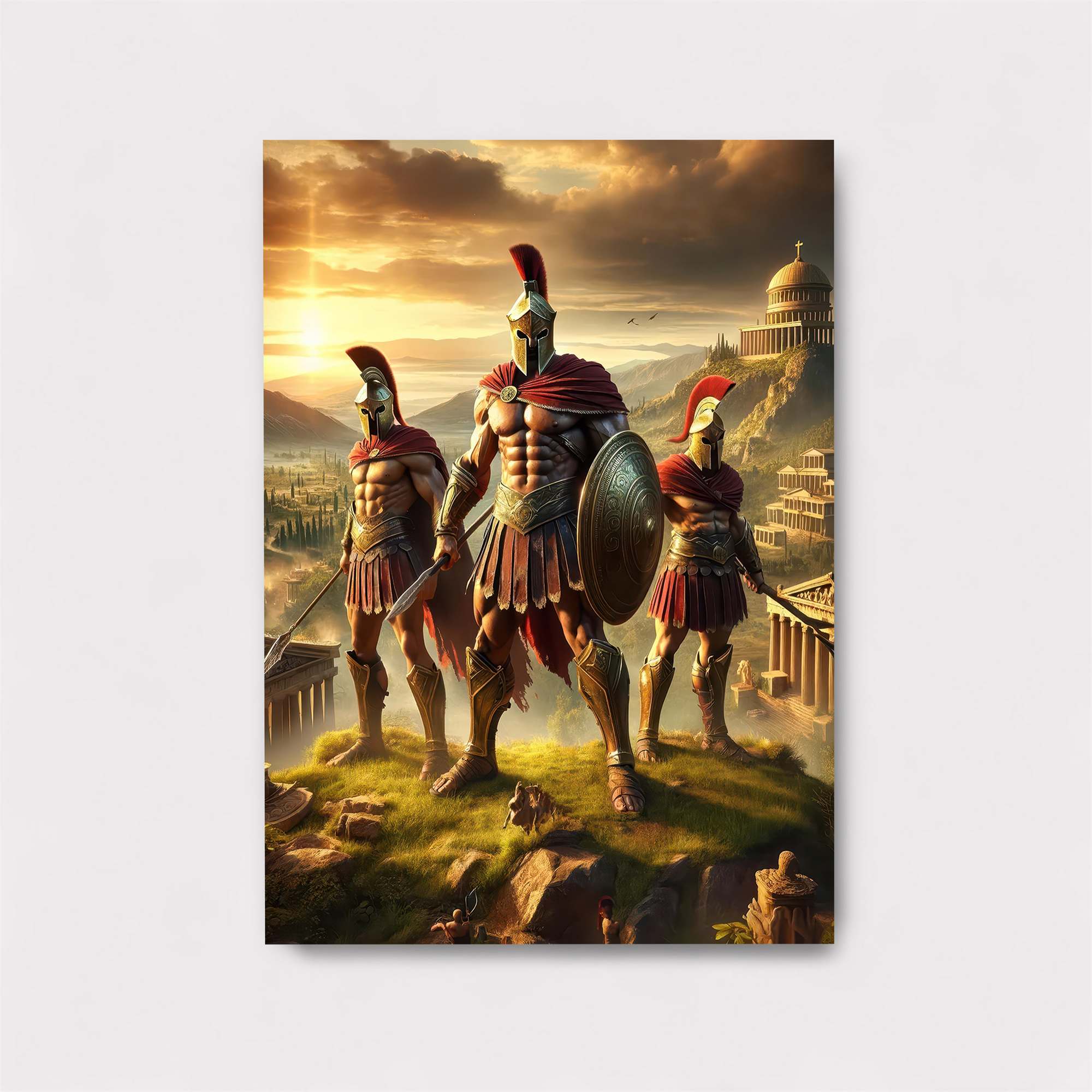 Spartans Triumphant Safe Wall Magnetic / M