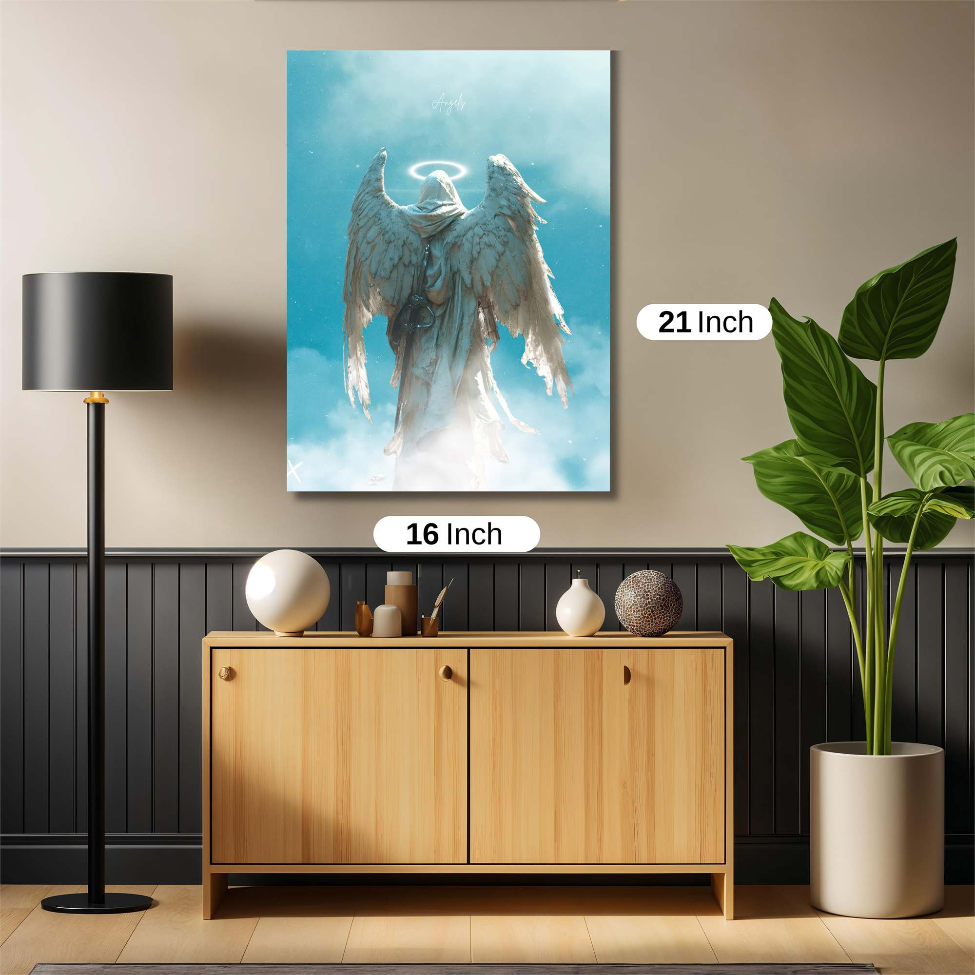 Angel Serenity Safe Wall Magnetic / M