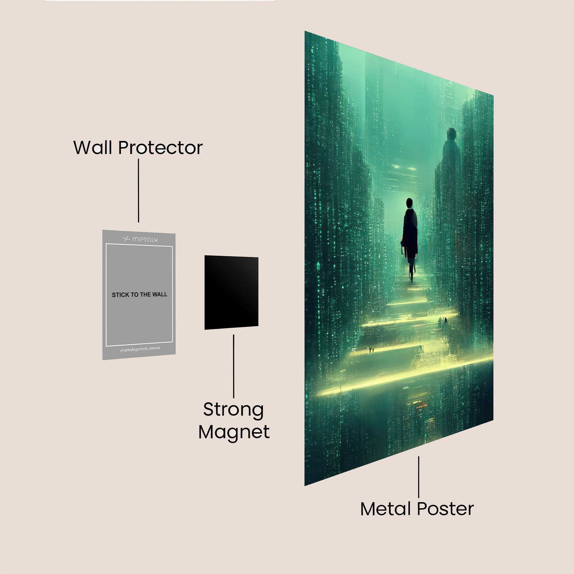 Matrix Dreamscape Safe Wall Magnetic / M