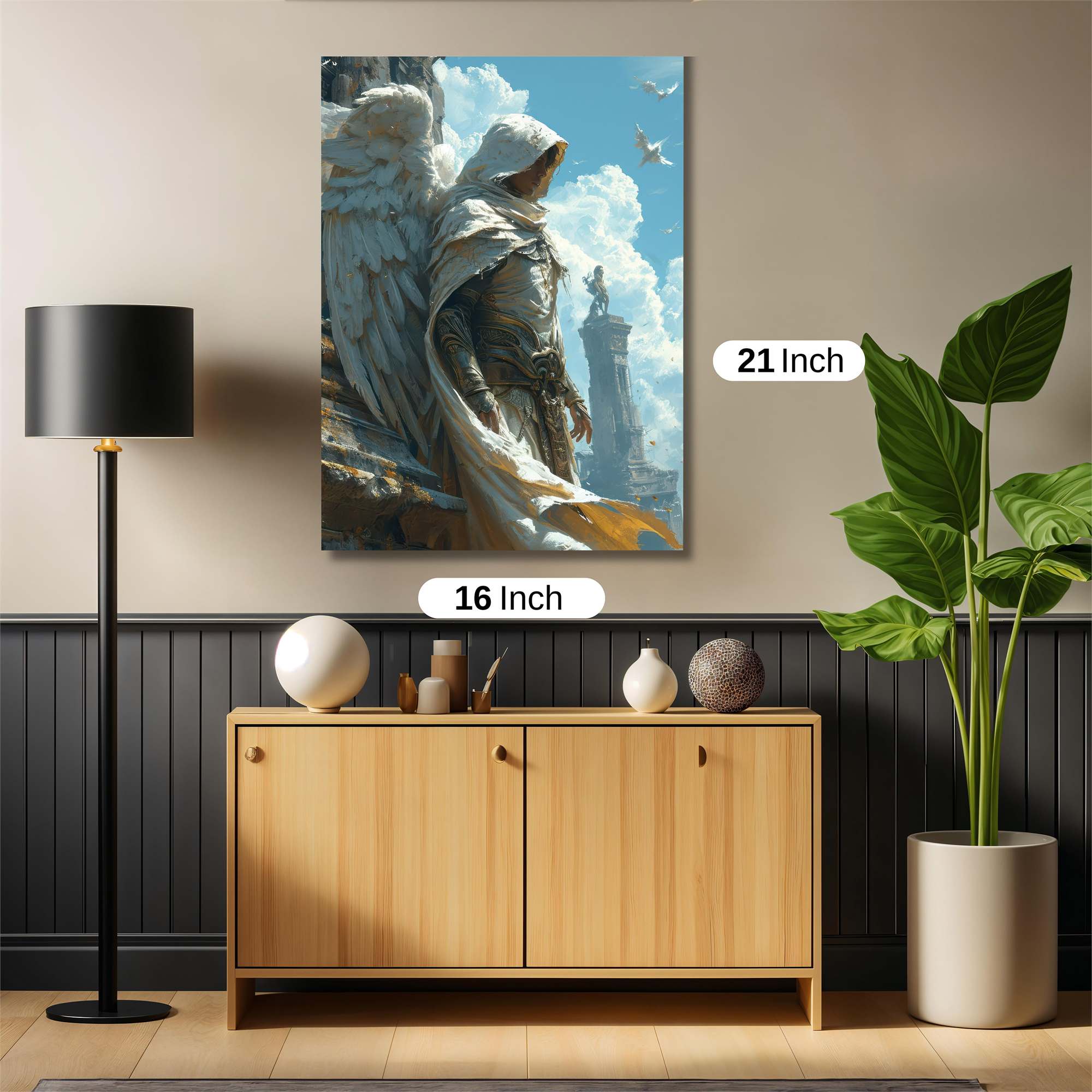 Angel Serenity Safe Wall Magnetic / M