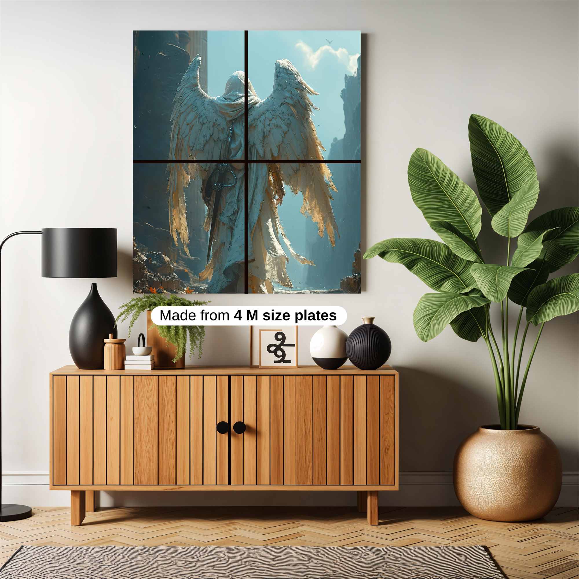 Angel Solitude Safe Wall Magnetic / M