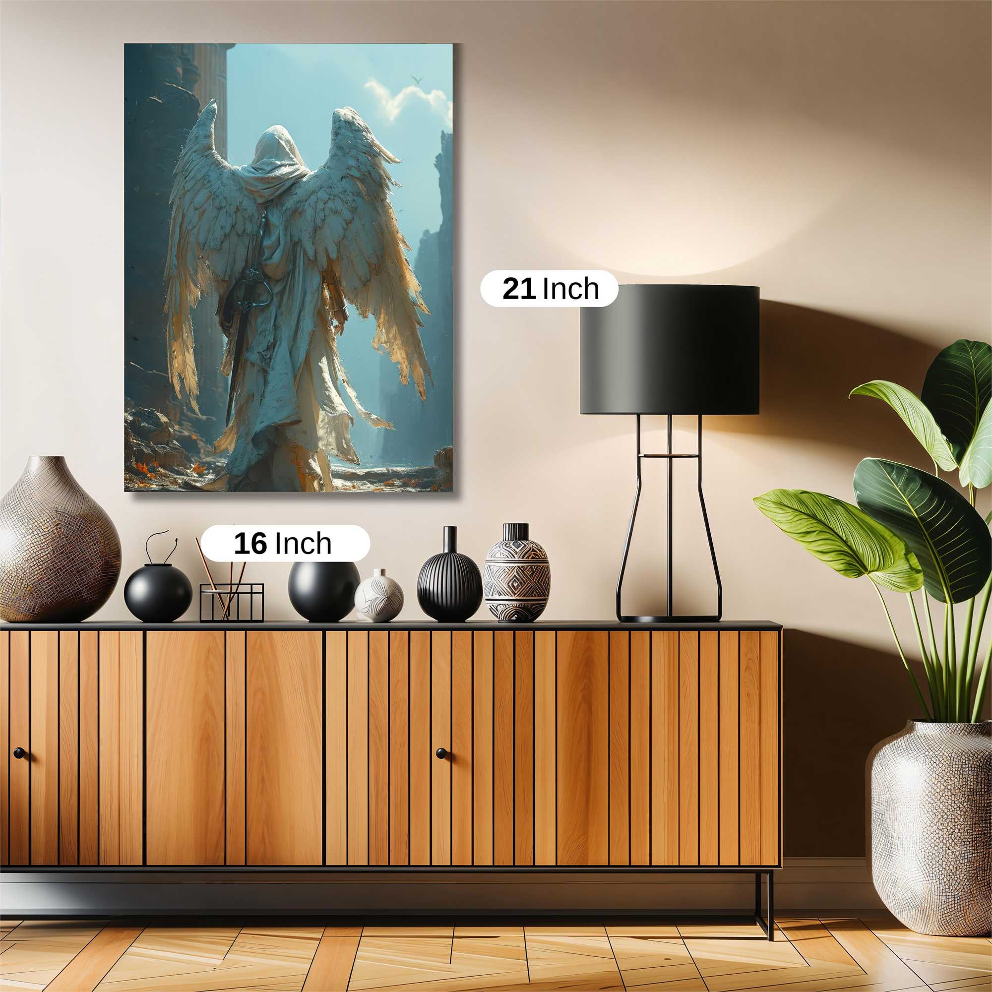 Angel Solitude Safe Wall Magnetic / M