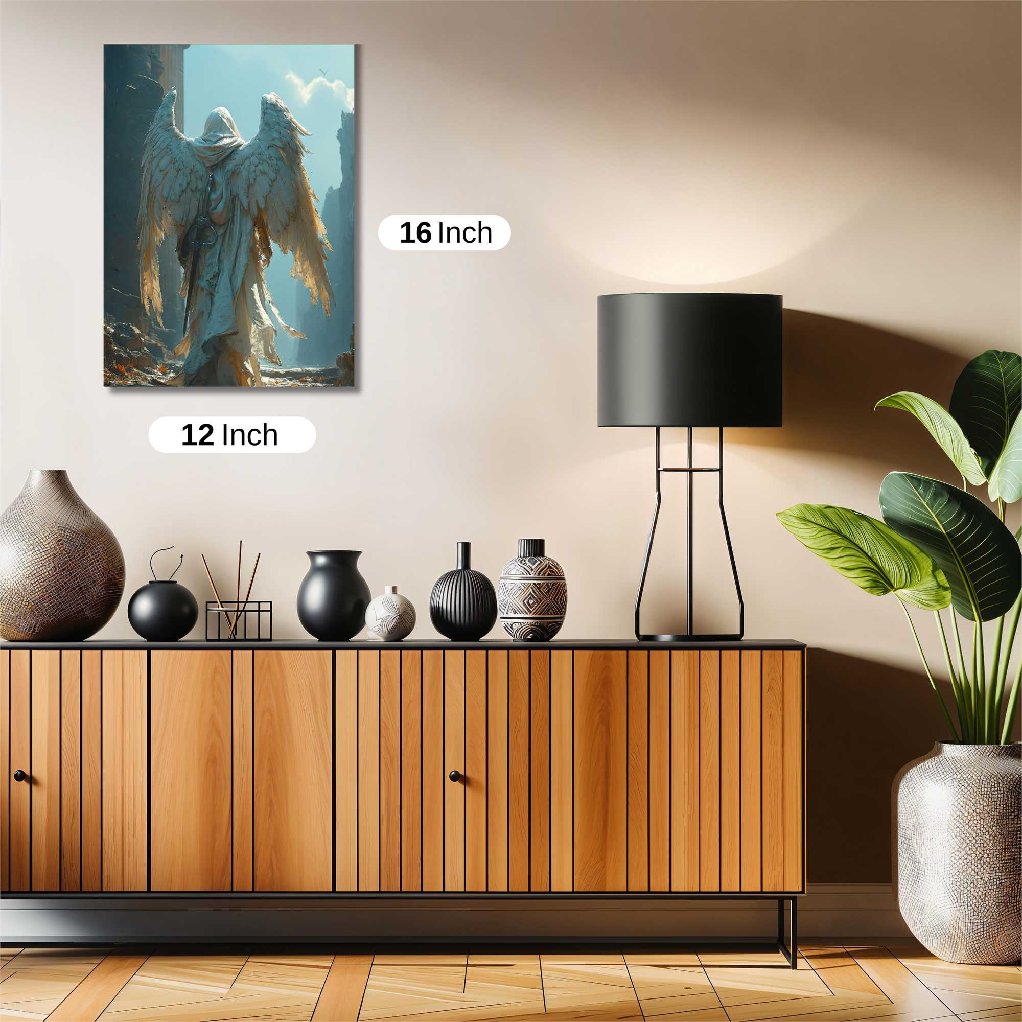 Angel Solitude Safe Wall Magnetic / M