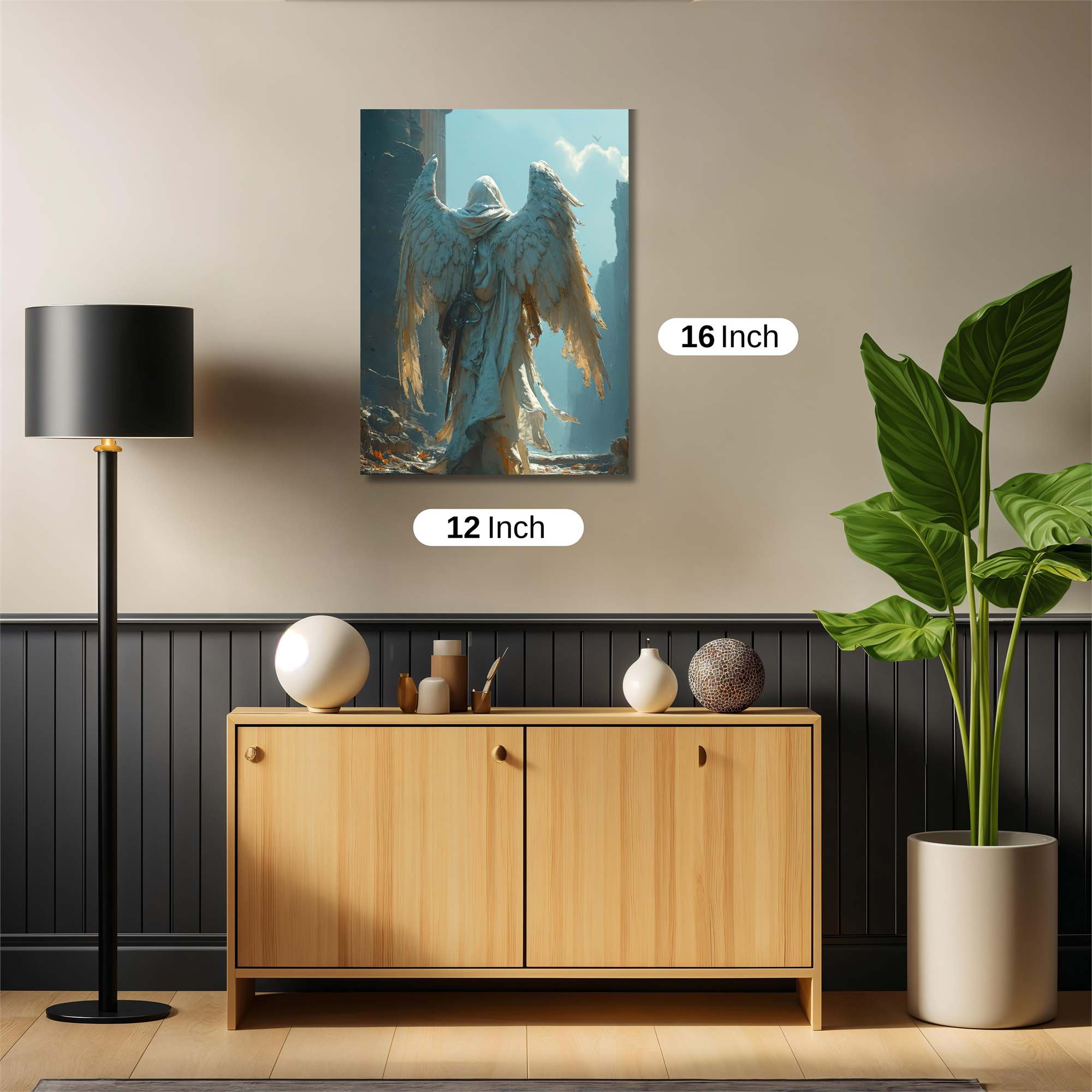 Angel Solitude Safe Wall Magnetic / M