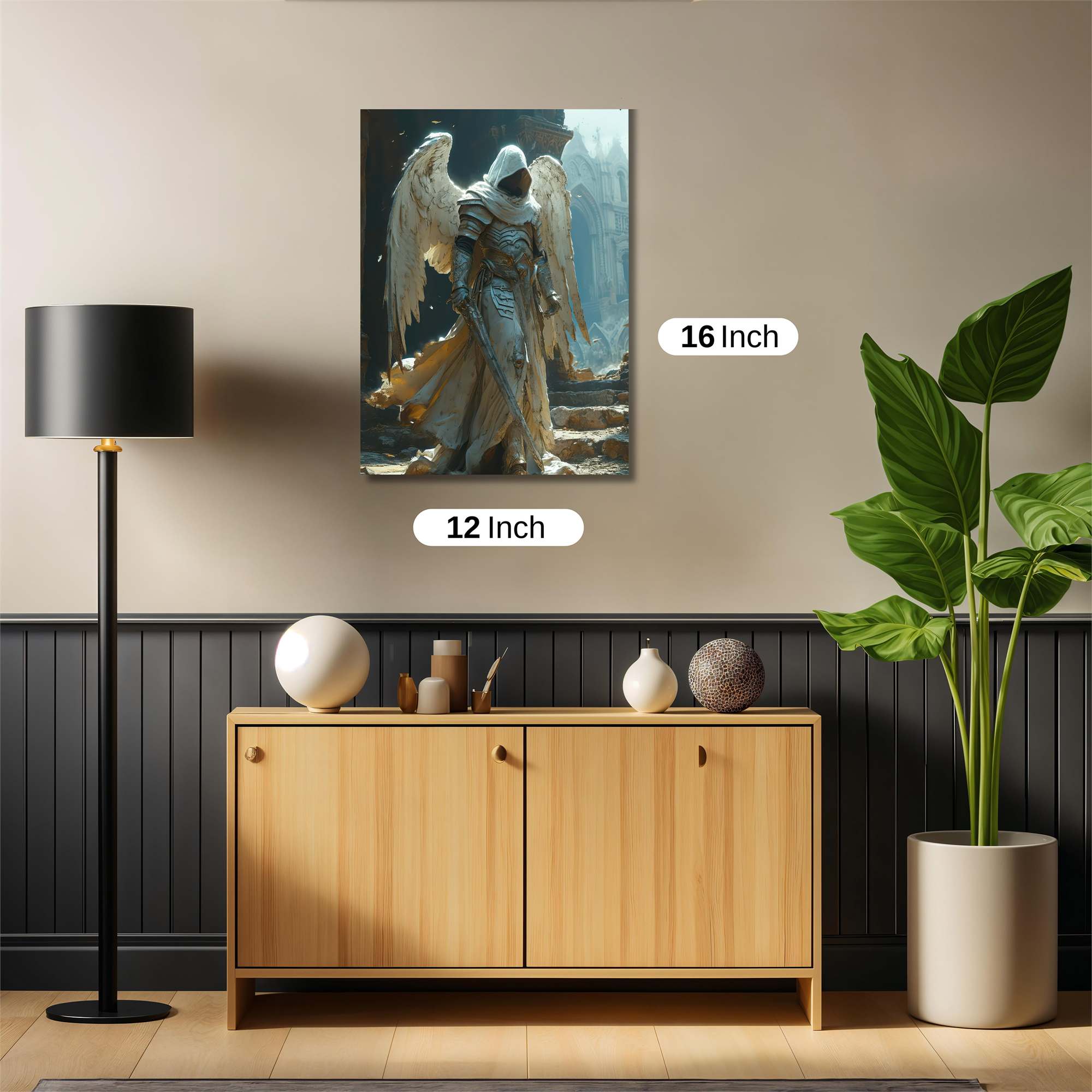 Angel Sorrow Safe Wall Magnetic / M