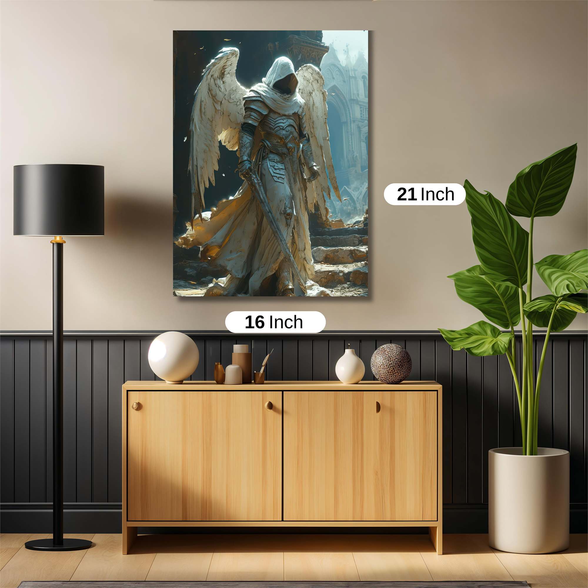 Angel Sorrow Safe Wall Magnetic / M
