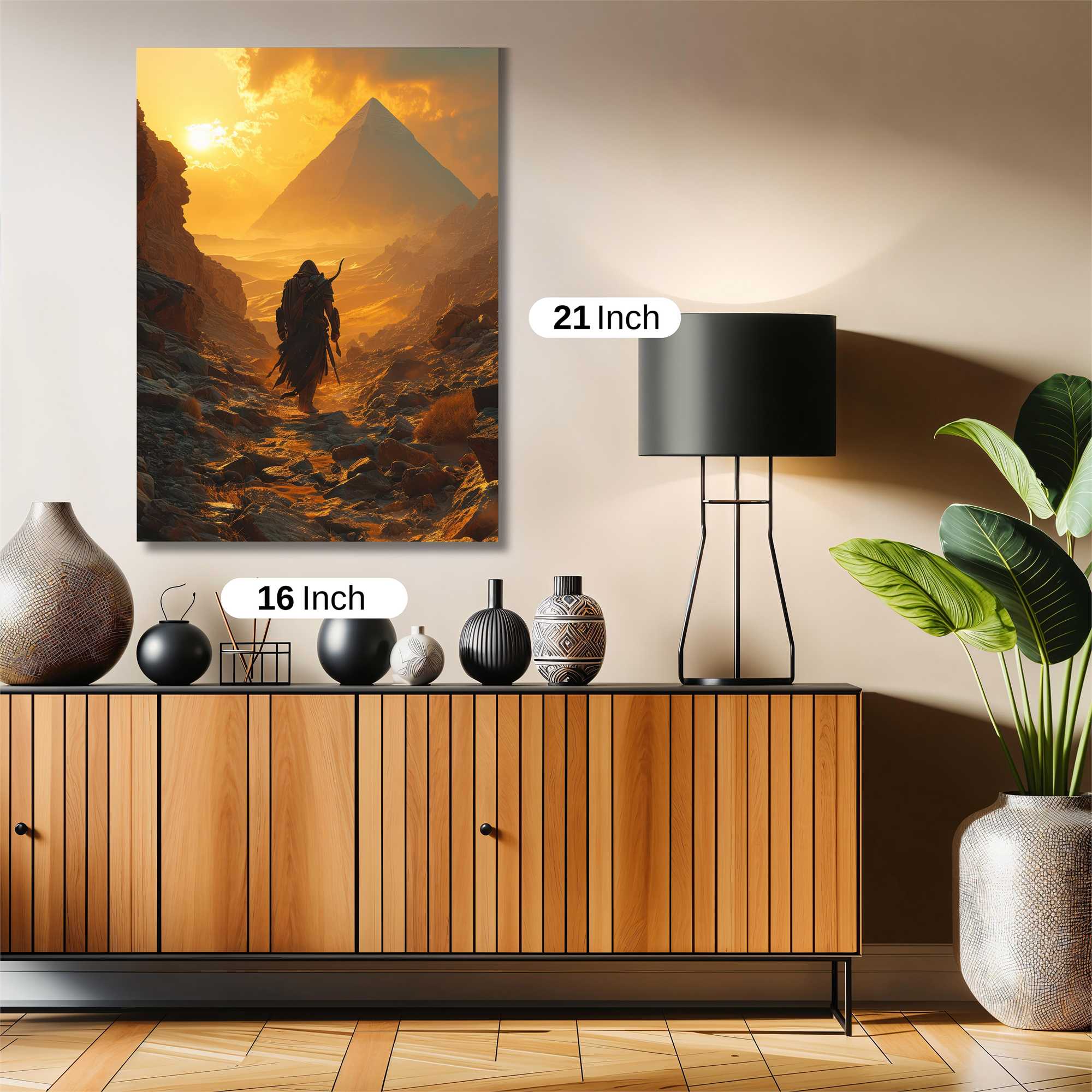Pyramid Quest Safe Wall Magnetic / M