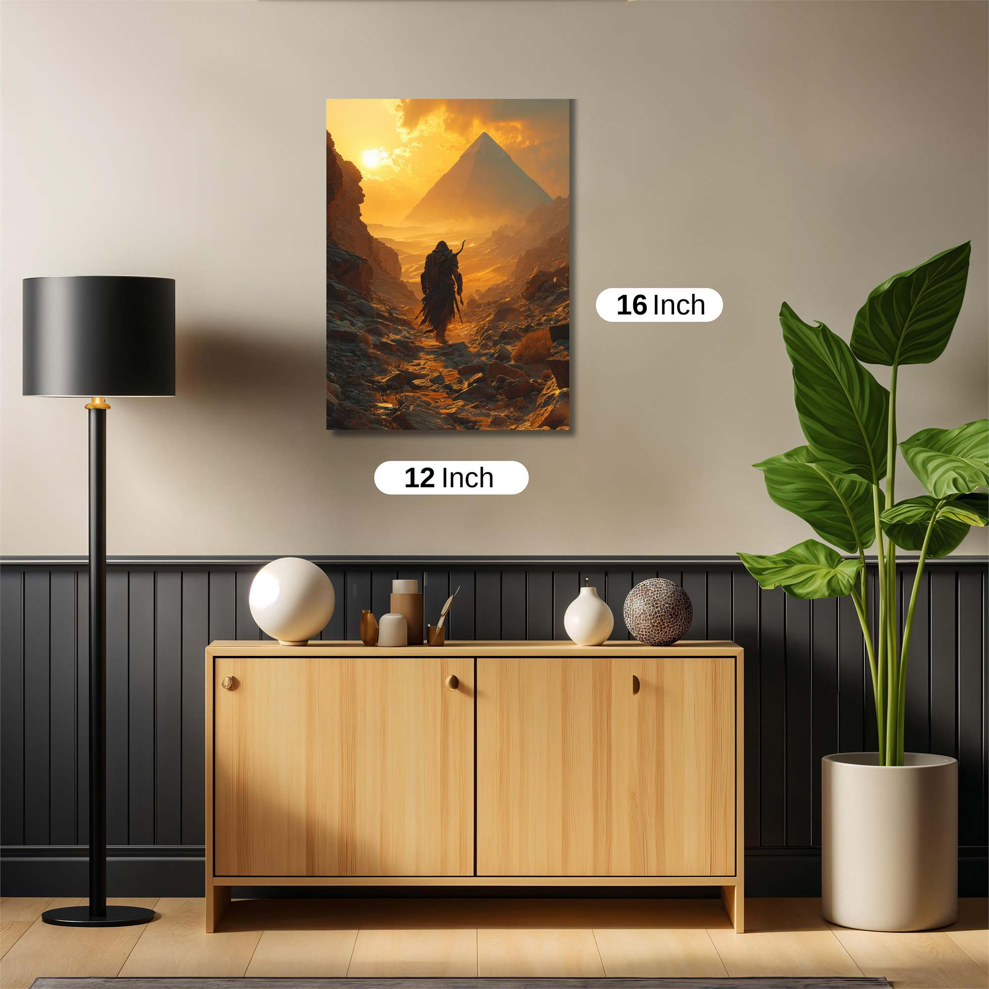 Pyramid Quest Safe Wall Magnetic / M