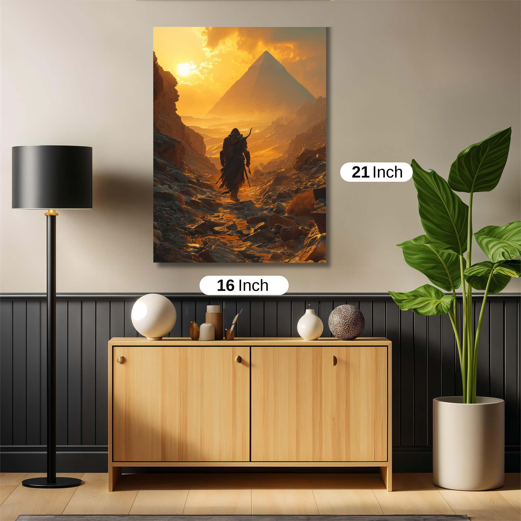 Pyramid Quest Safe Wall Magnetic / M